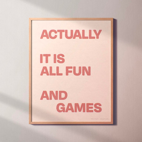 ACTUALLY PRINT