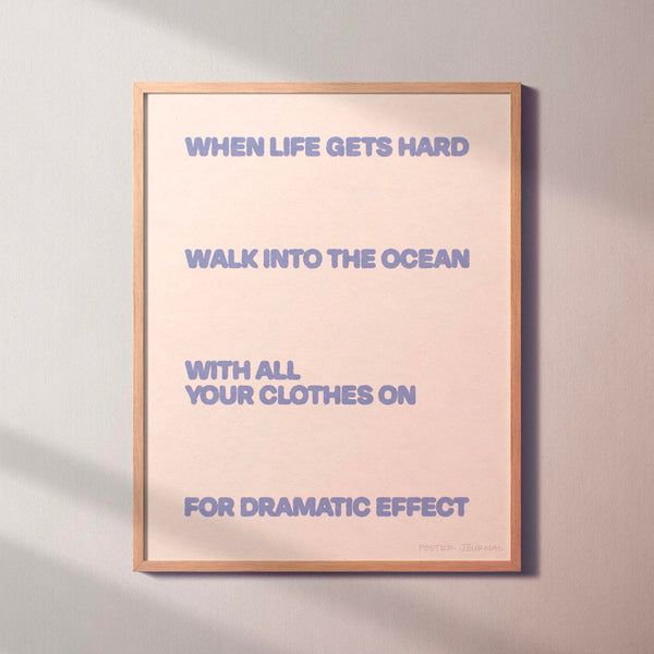 OCEAN PRINT