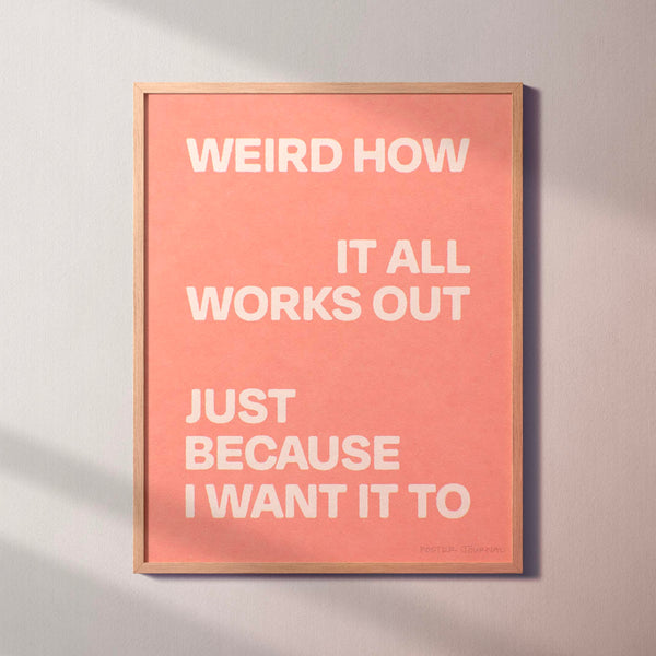 WEIRD PRINT