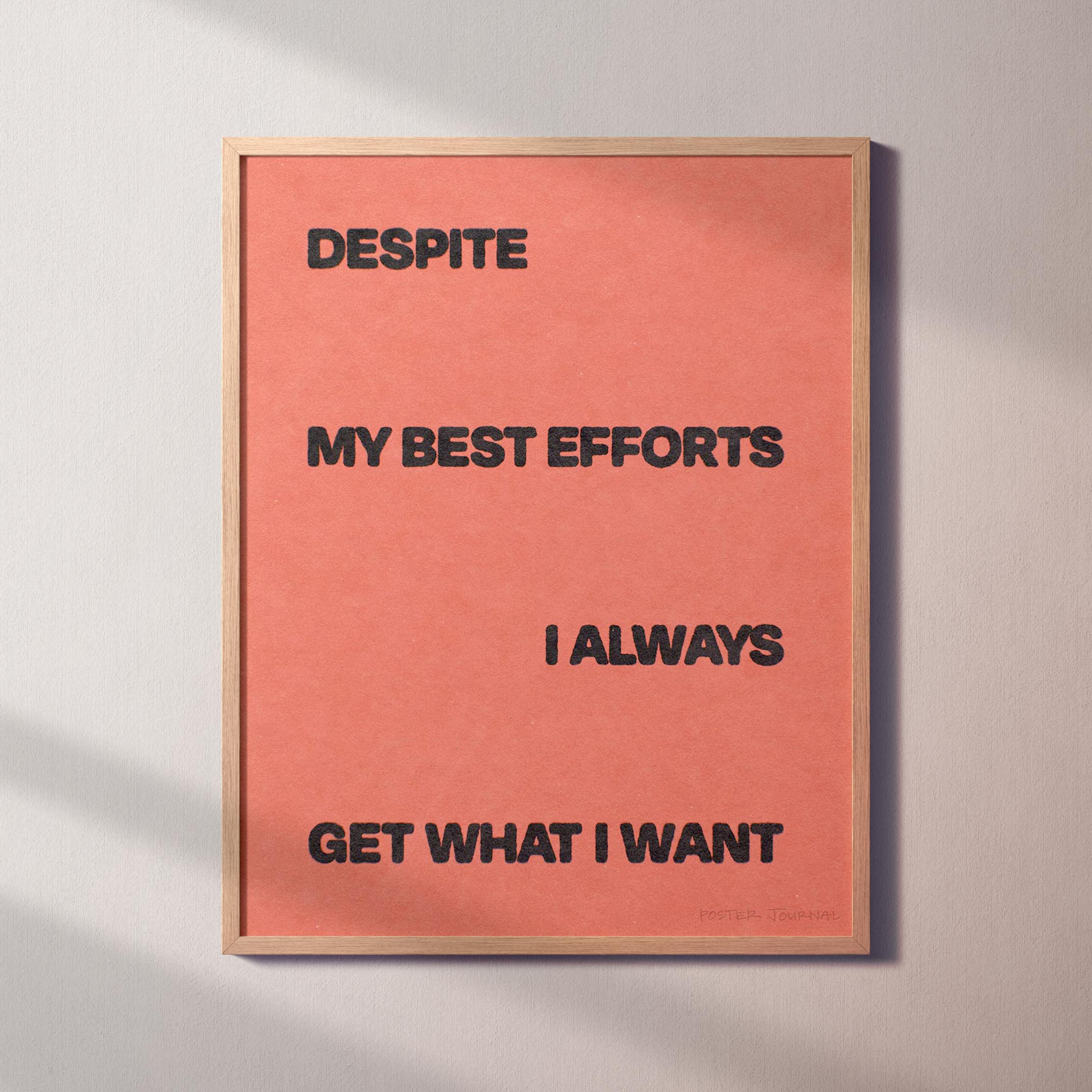 DESPITE PRINT