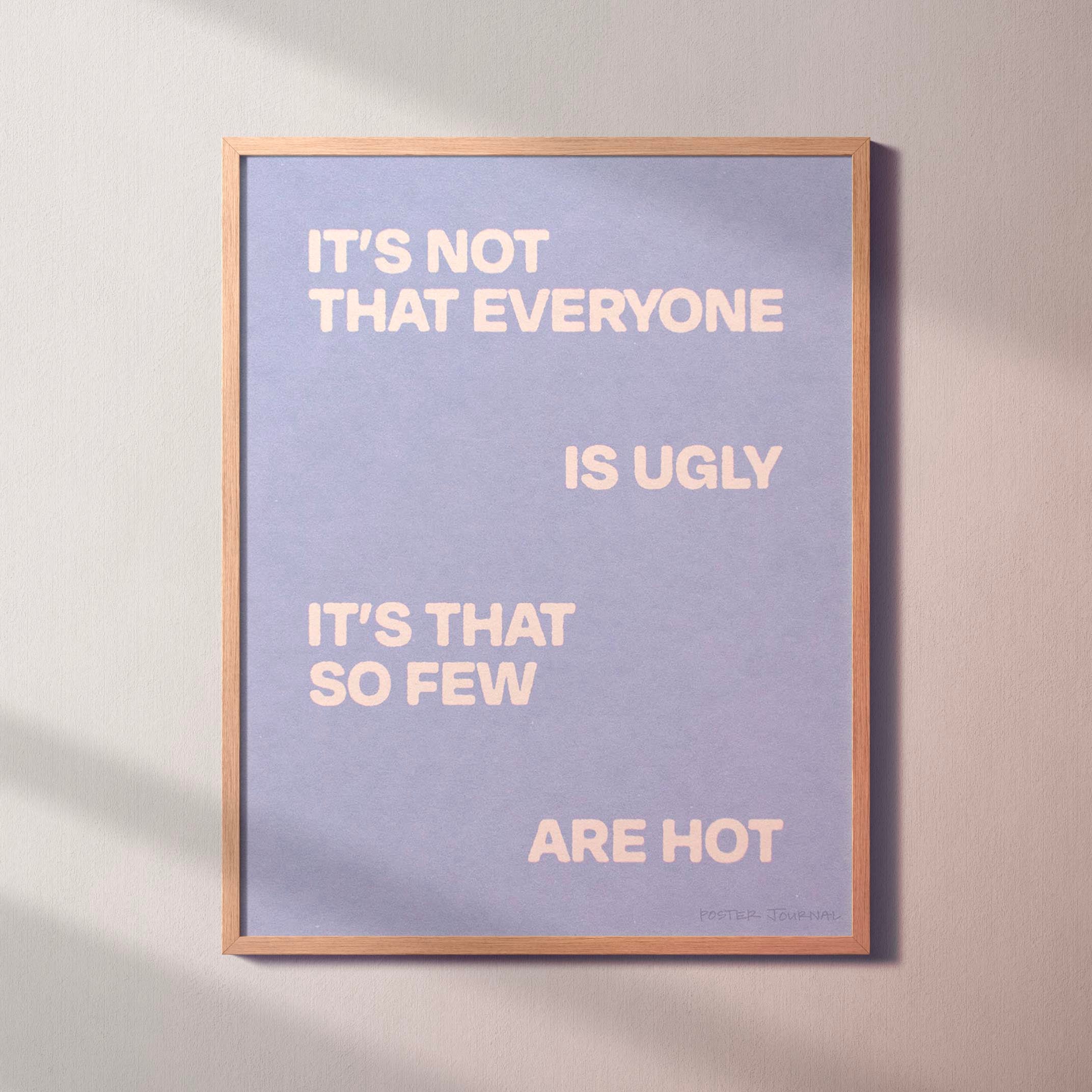 UGLY PRINT