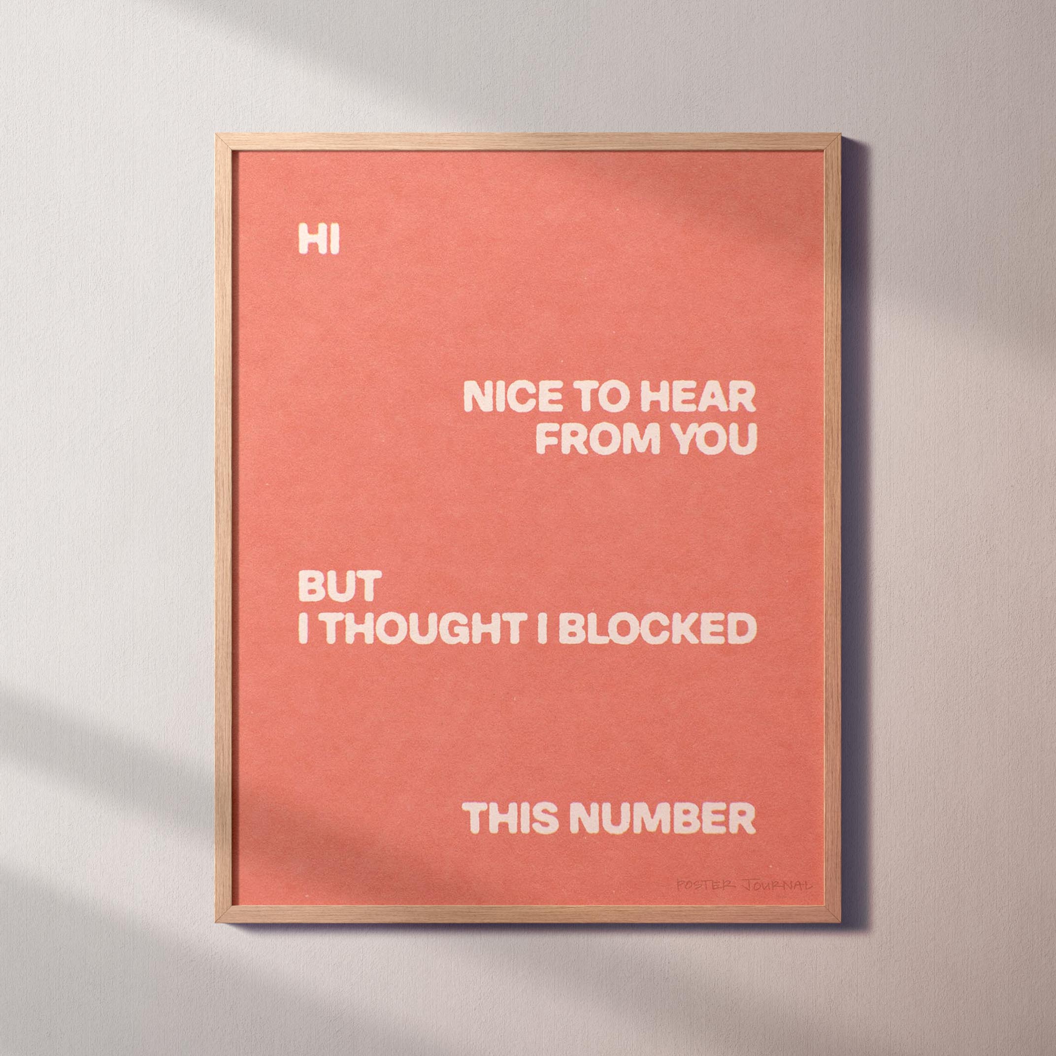 BLOCKED PRINT