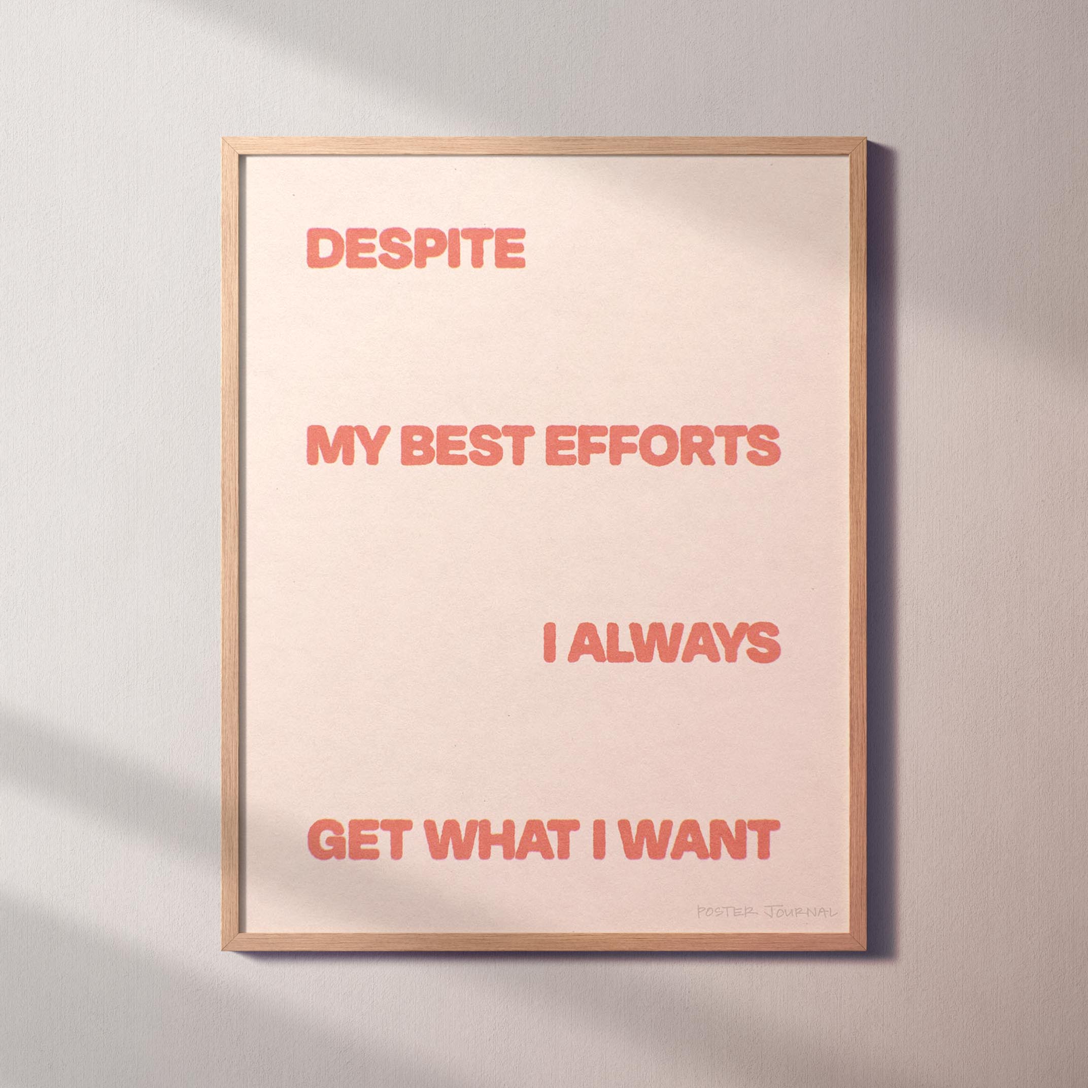 DESPITE PRINT
