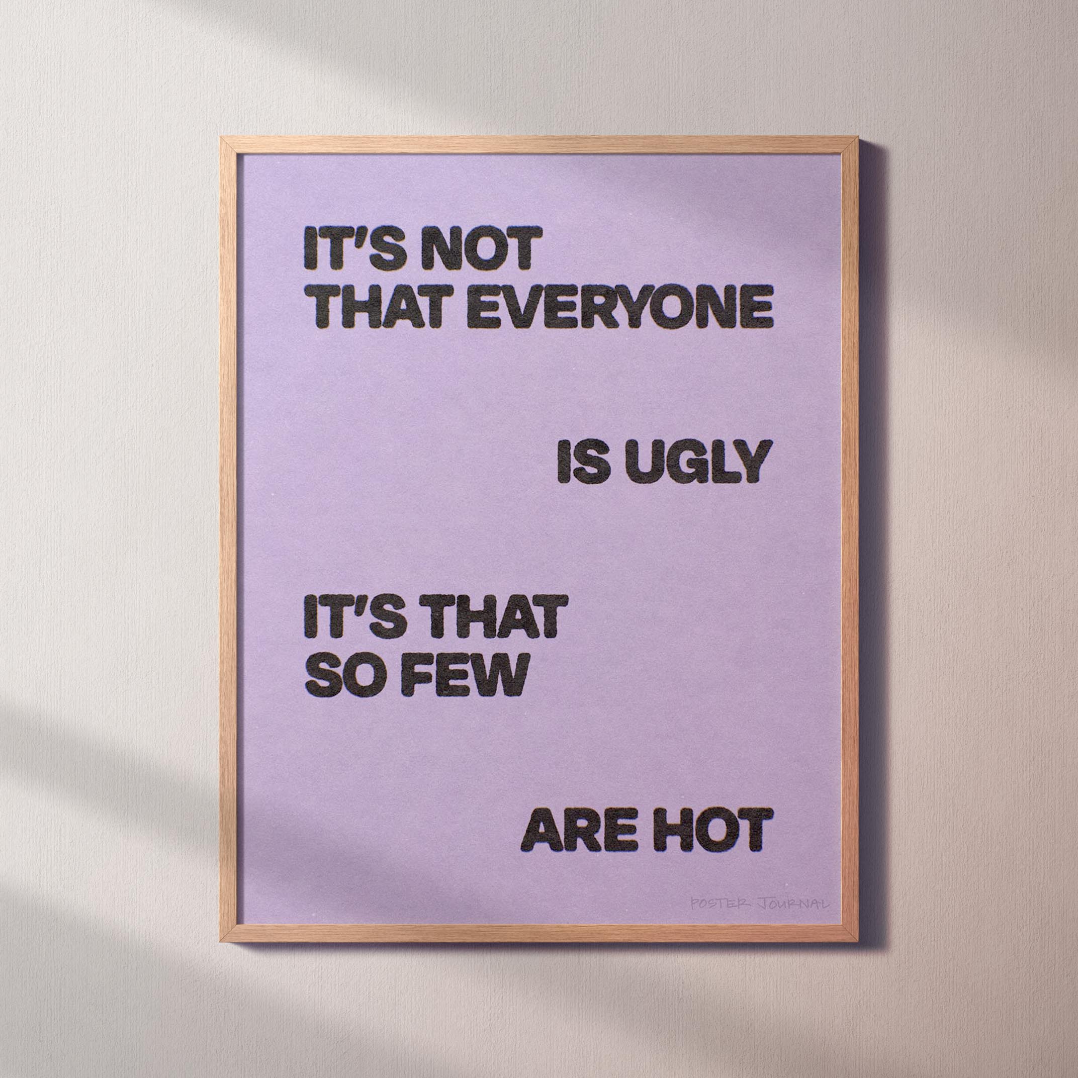 UGLY PRINT