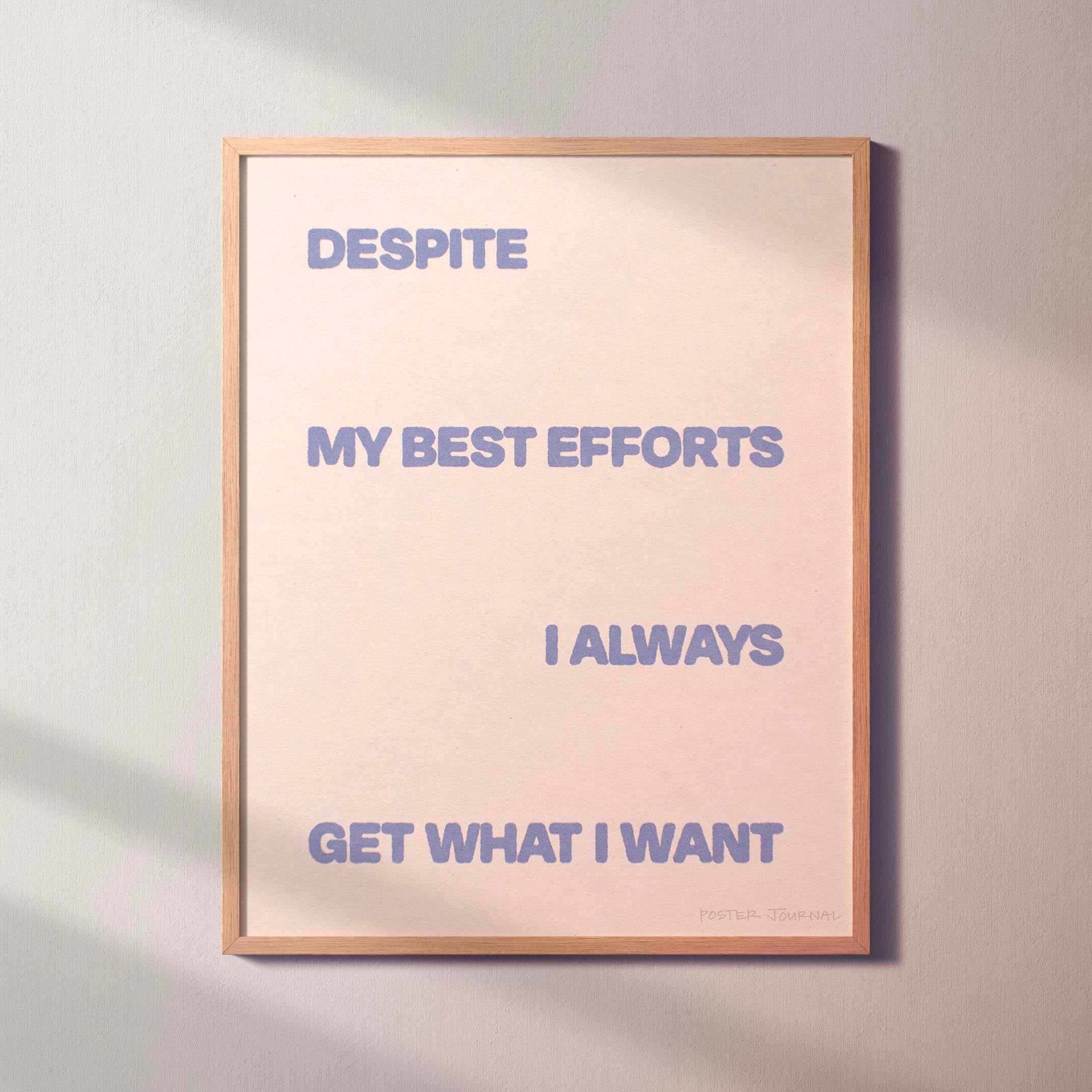 DESPITE PRINT
