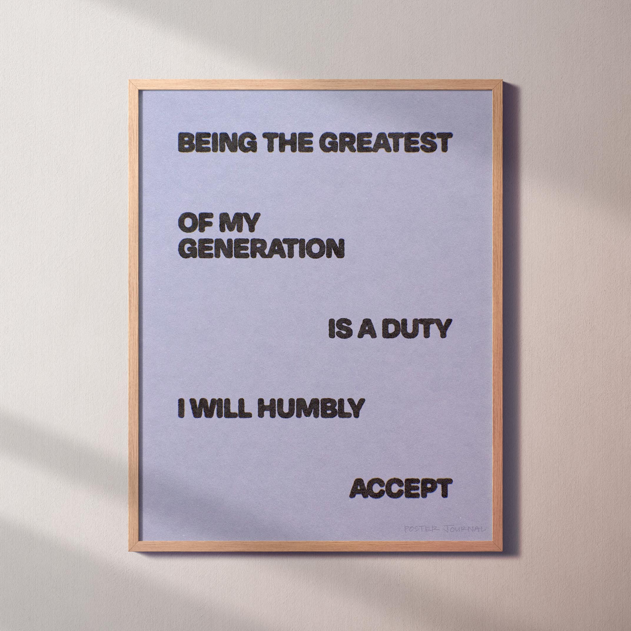 GENERATION PRINT