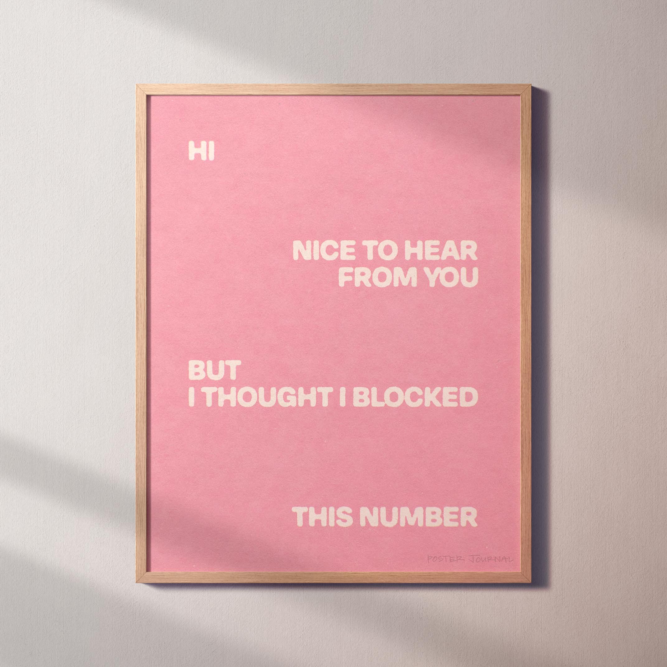 BLOCKED PRINT
