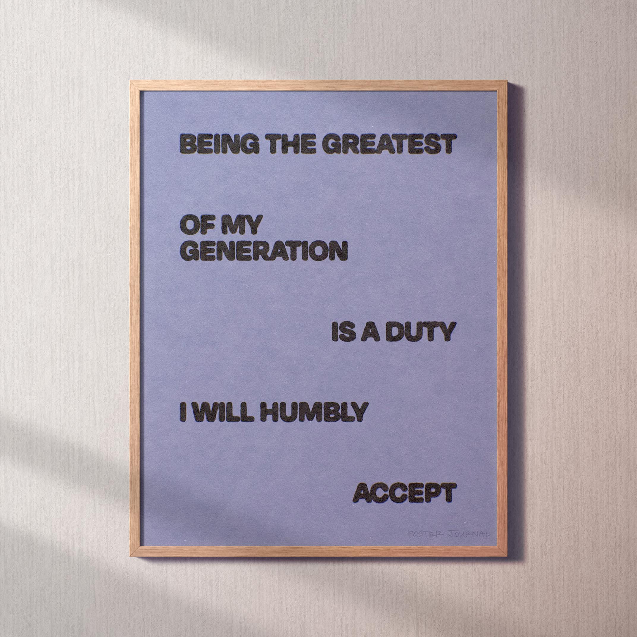 GENERATION PRINT