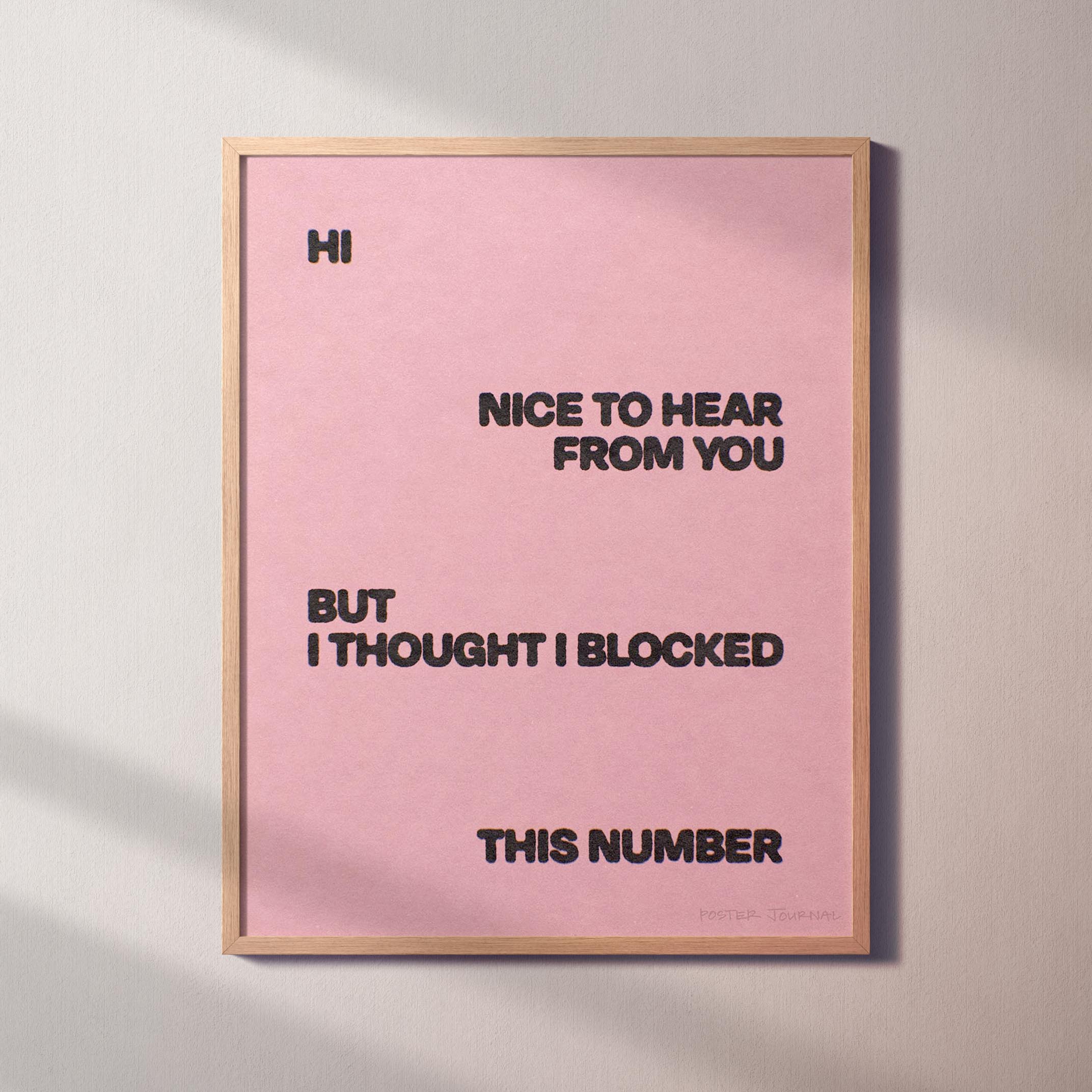 BLOCKED PRINT