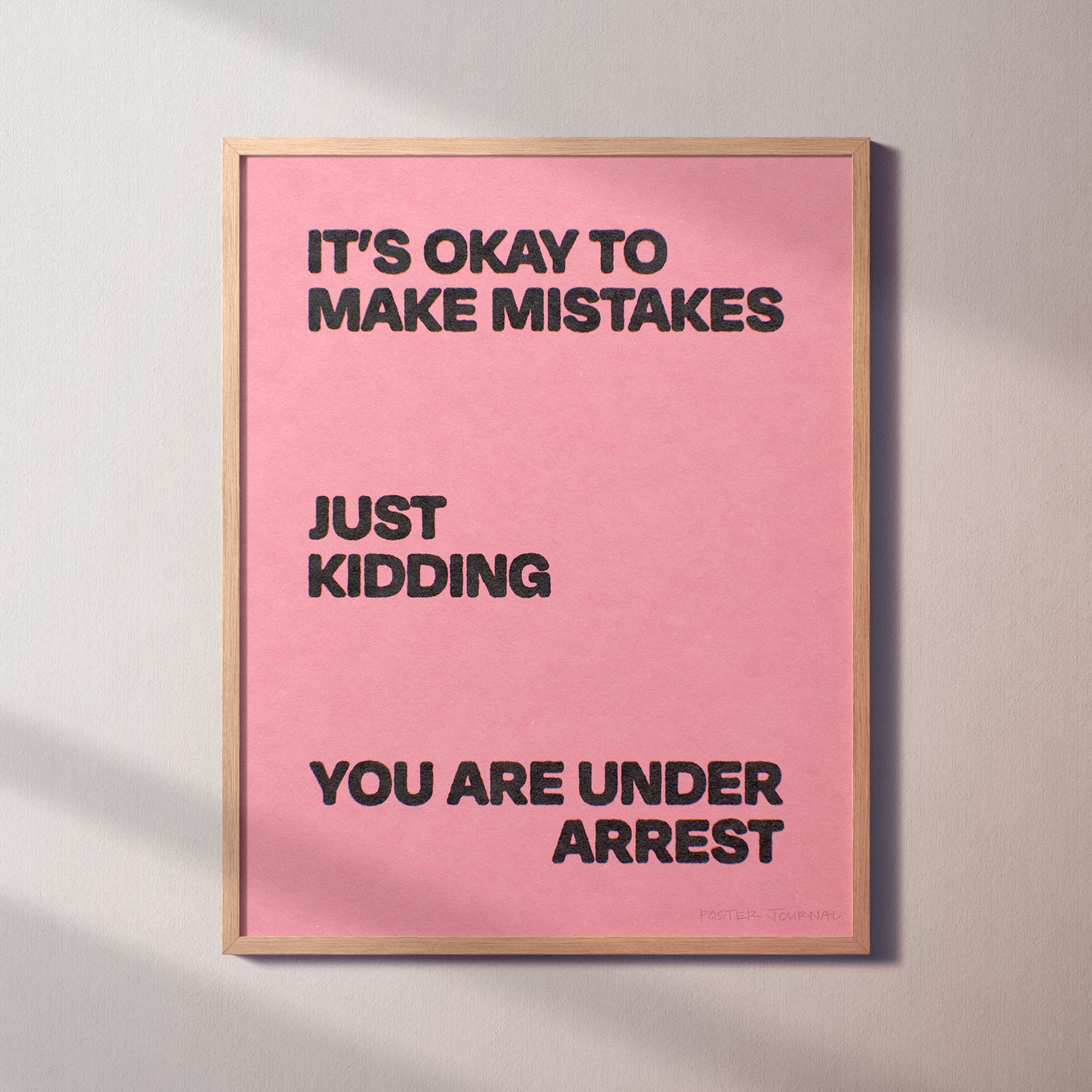 ARREST PRINT