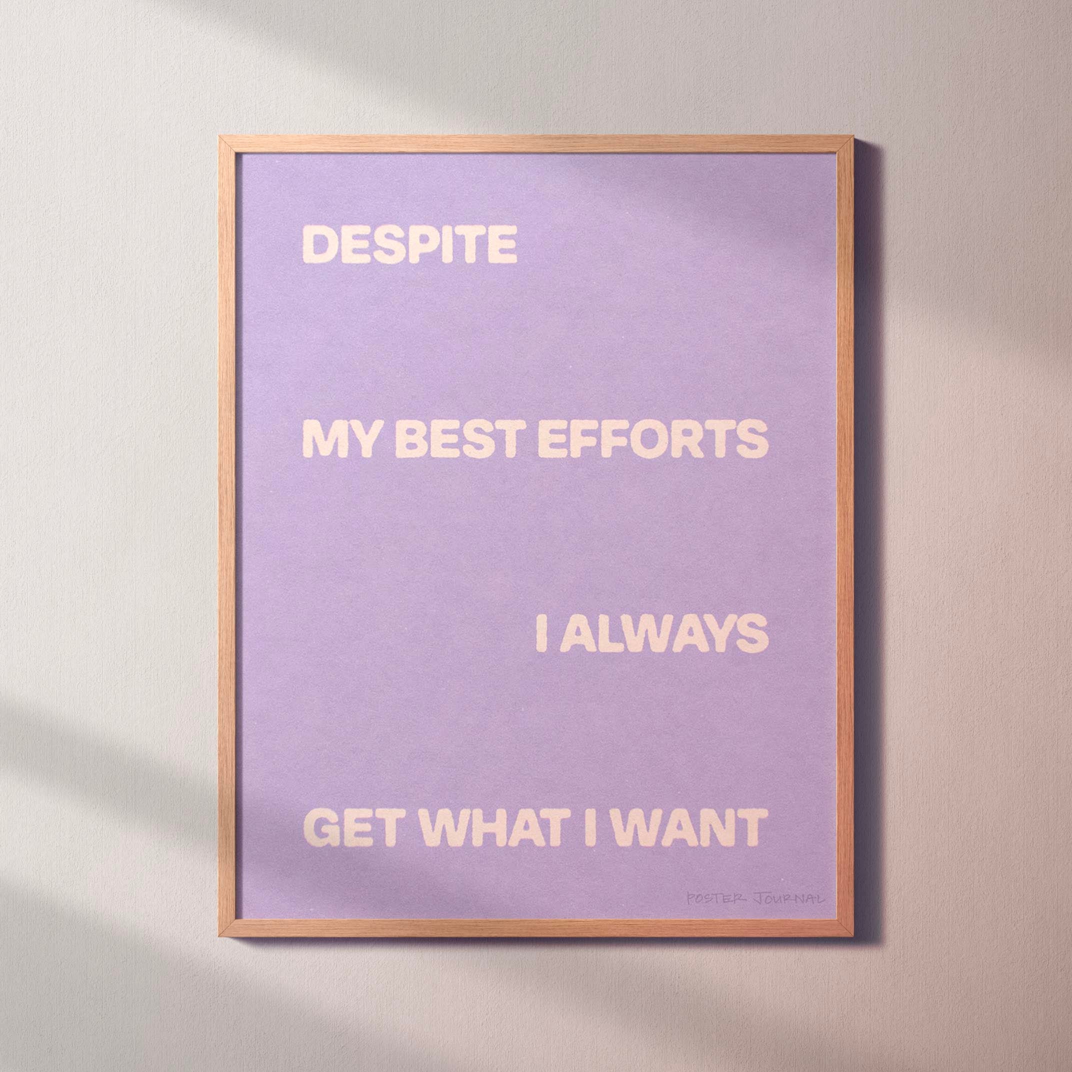 DESPITE PRINT