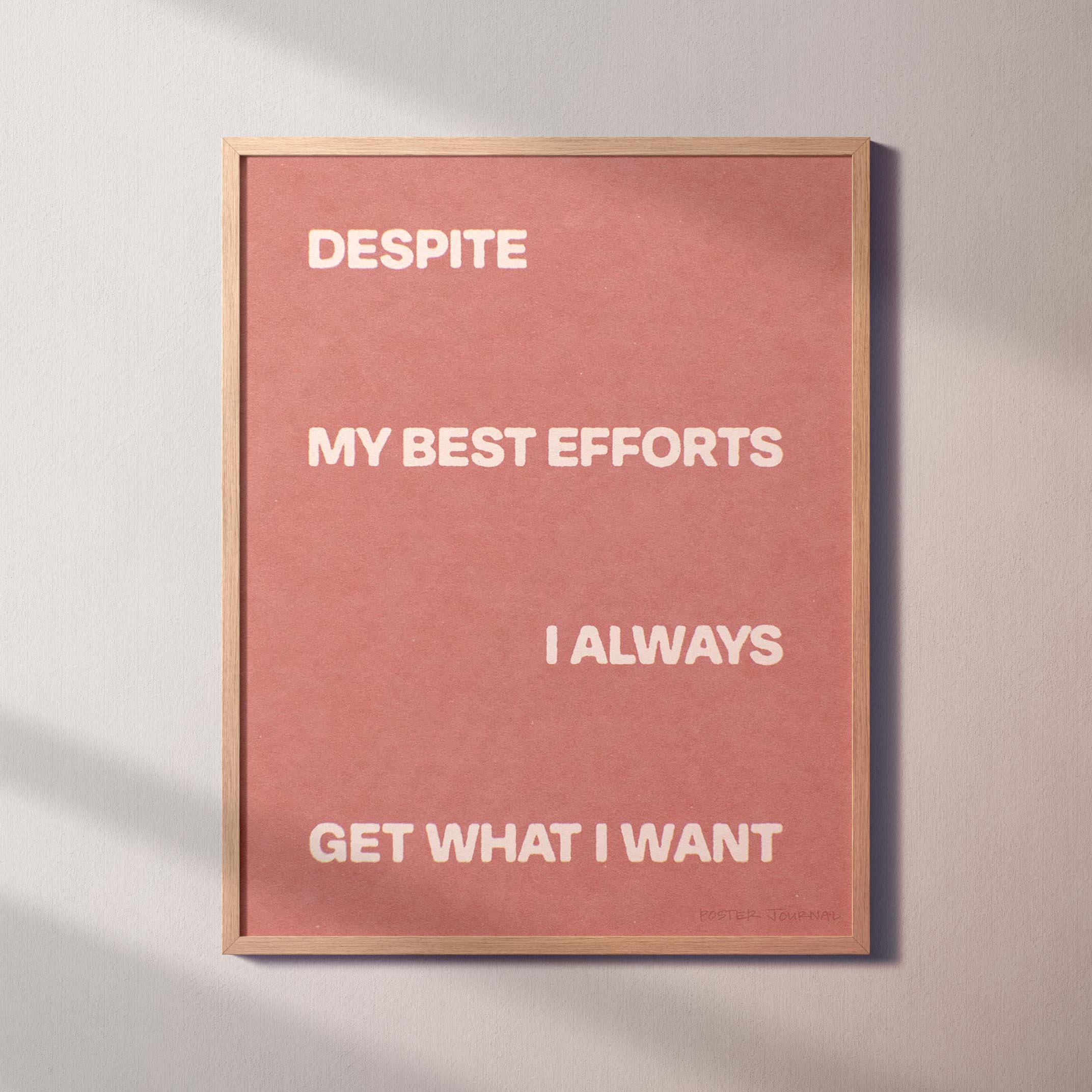 DESPITE PRINT