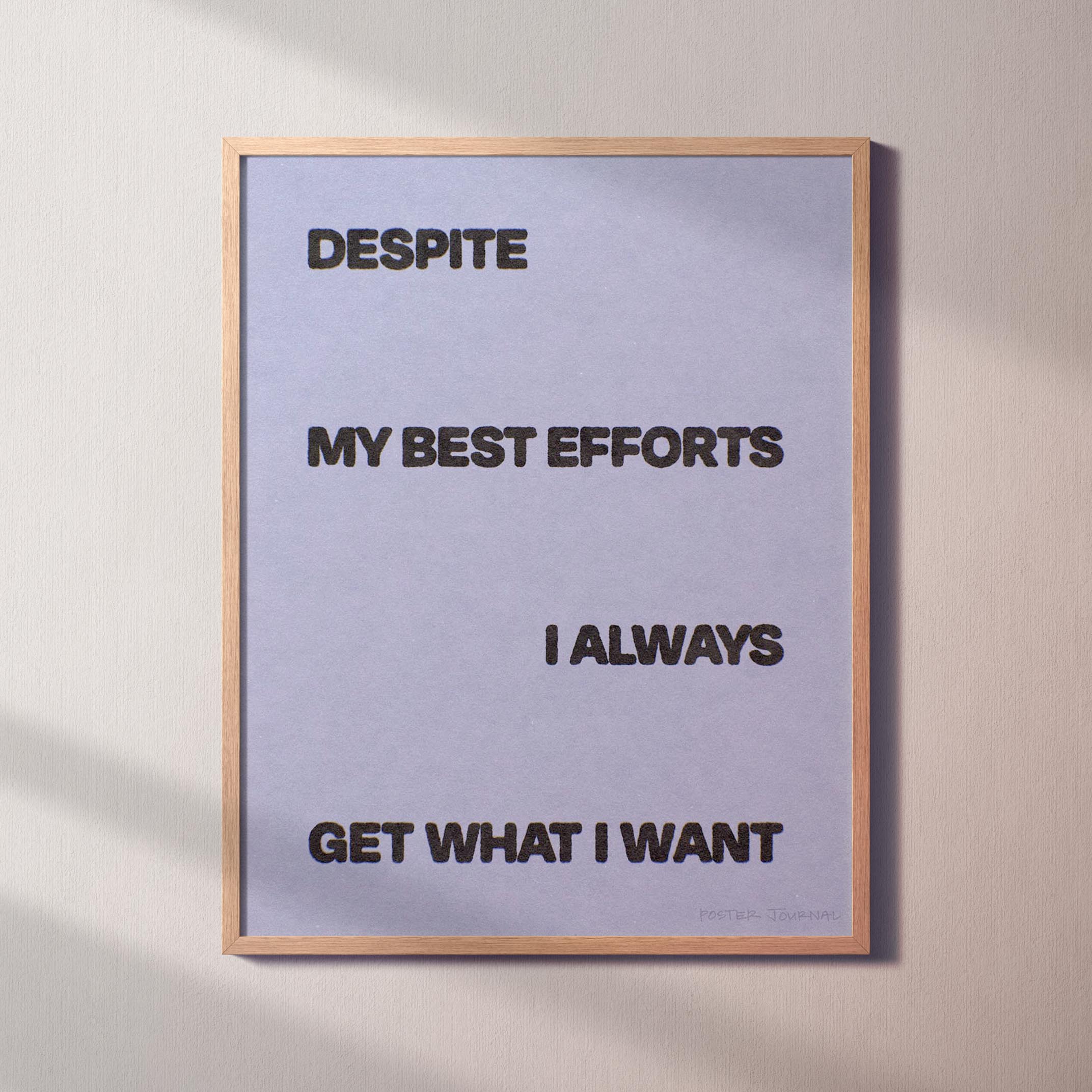 DESPITE PRINT