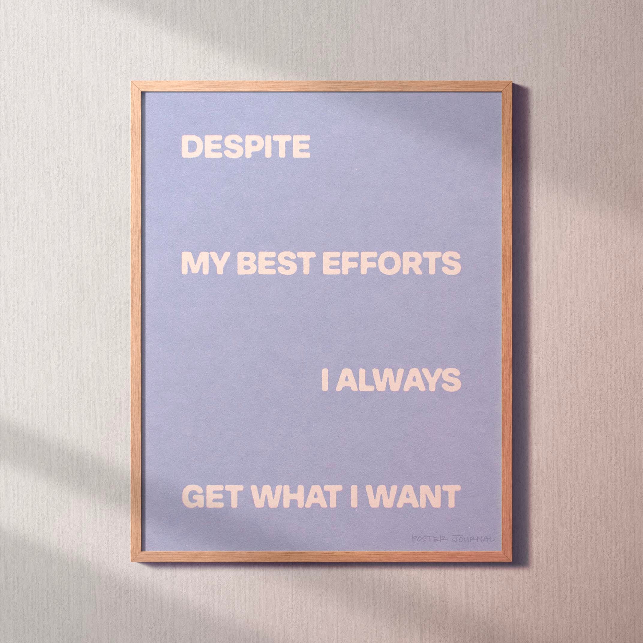 DESPITE PRINT