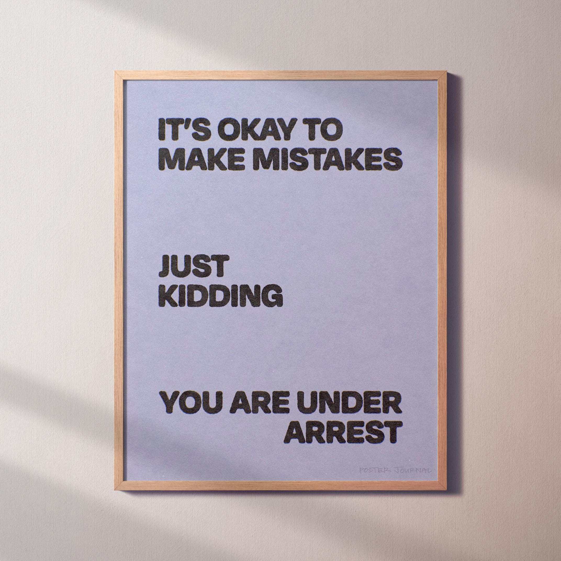 ARREST PRINT