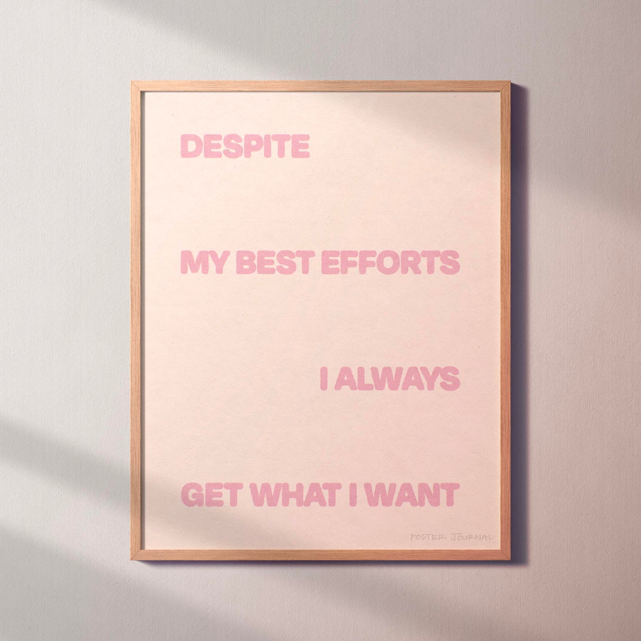 DESPITE PRINT