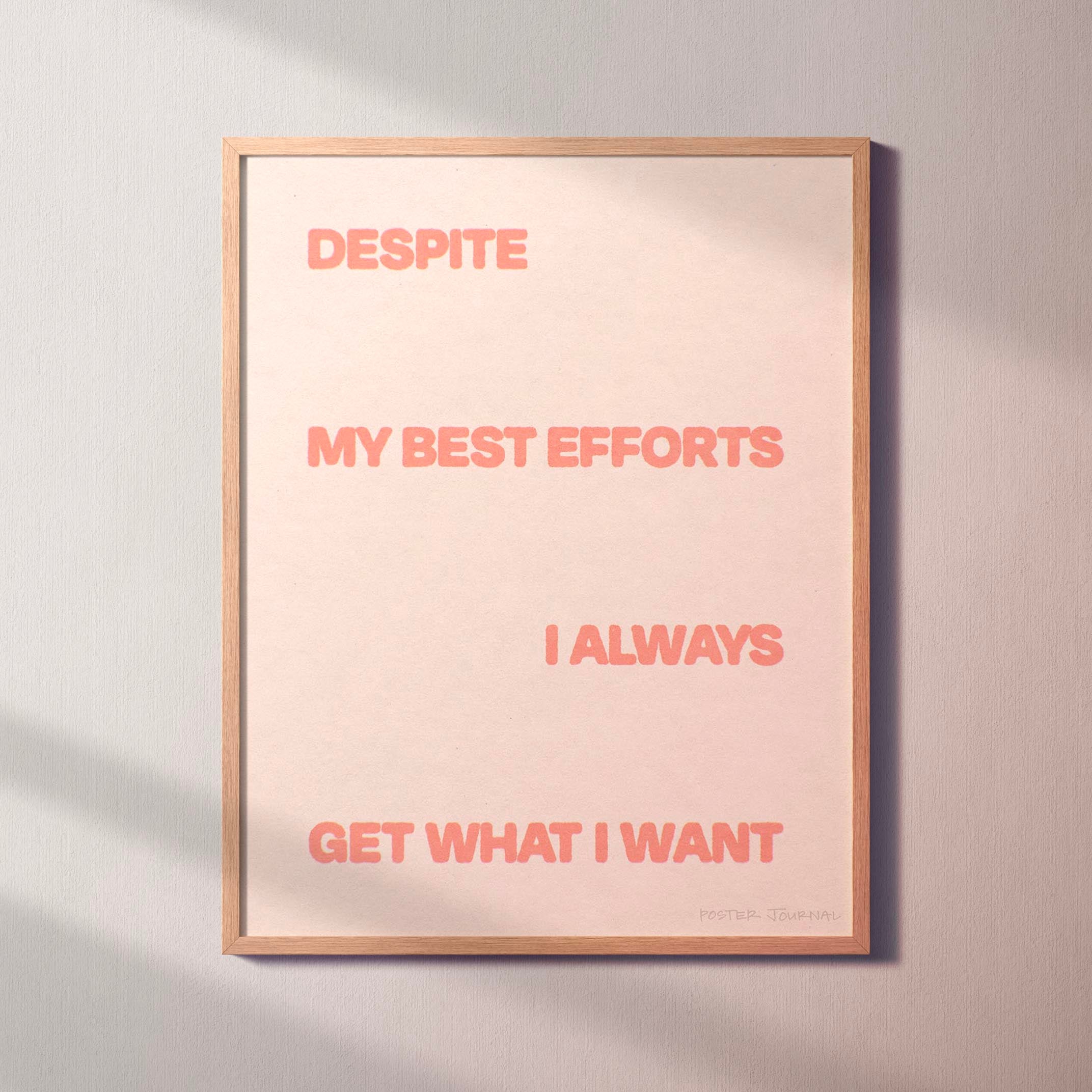 DESPITE PRINT
