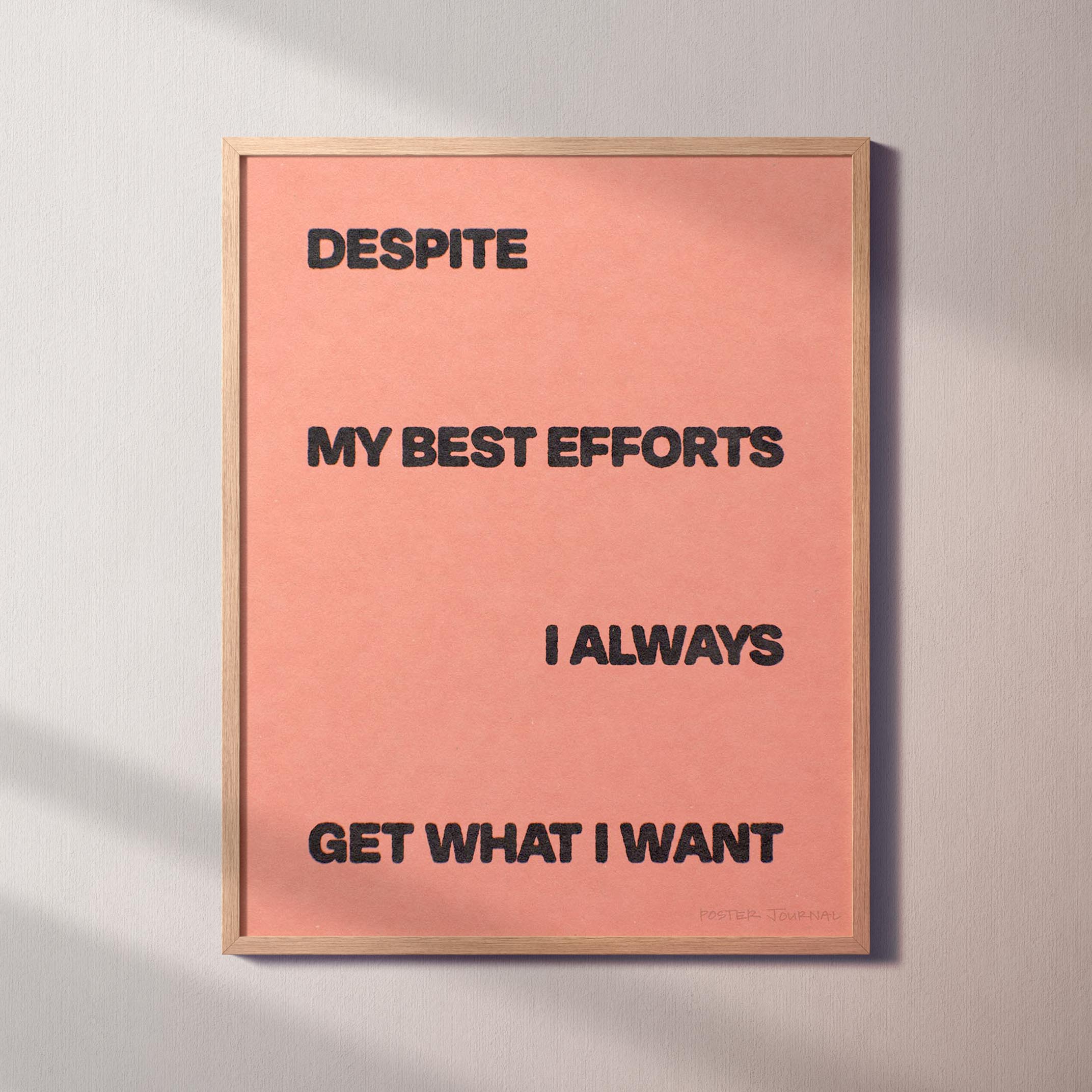 DESPITE PRINT