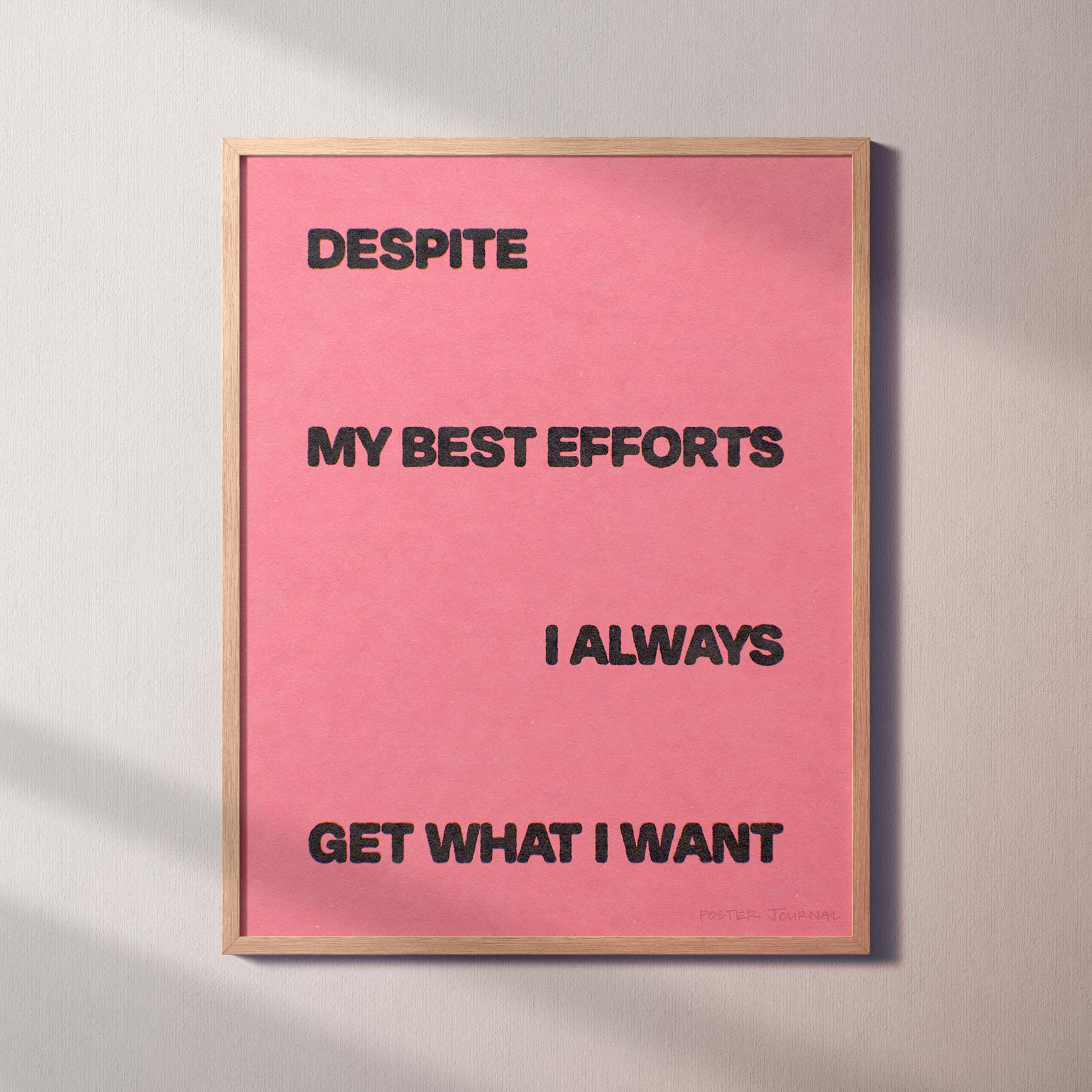 DESPITE PRINT