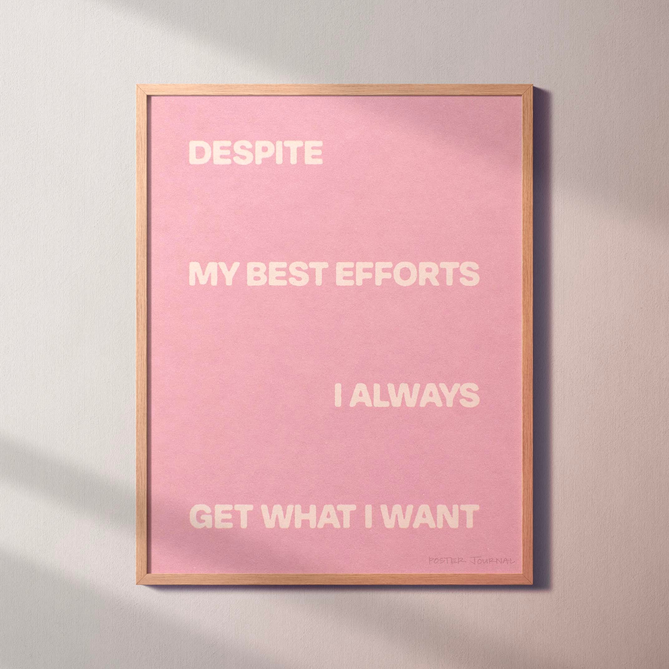 DESPITE PRINT