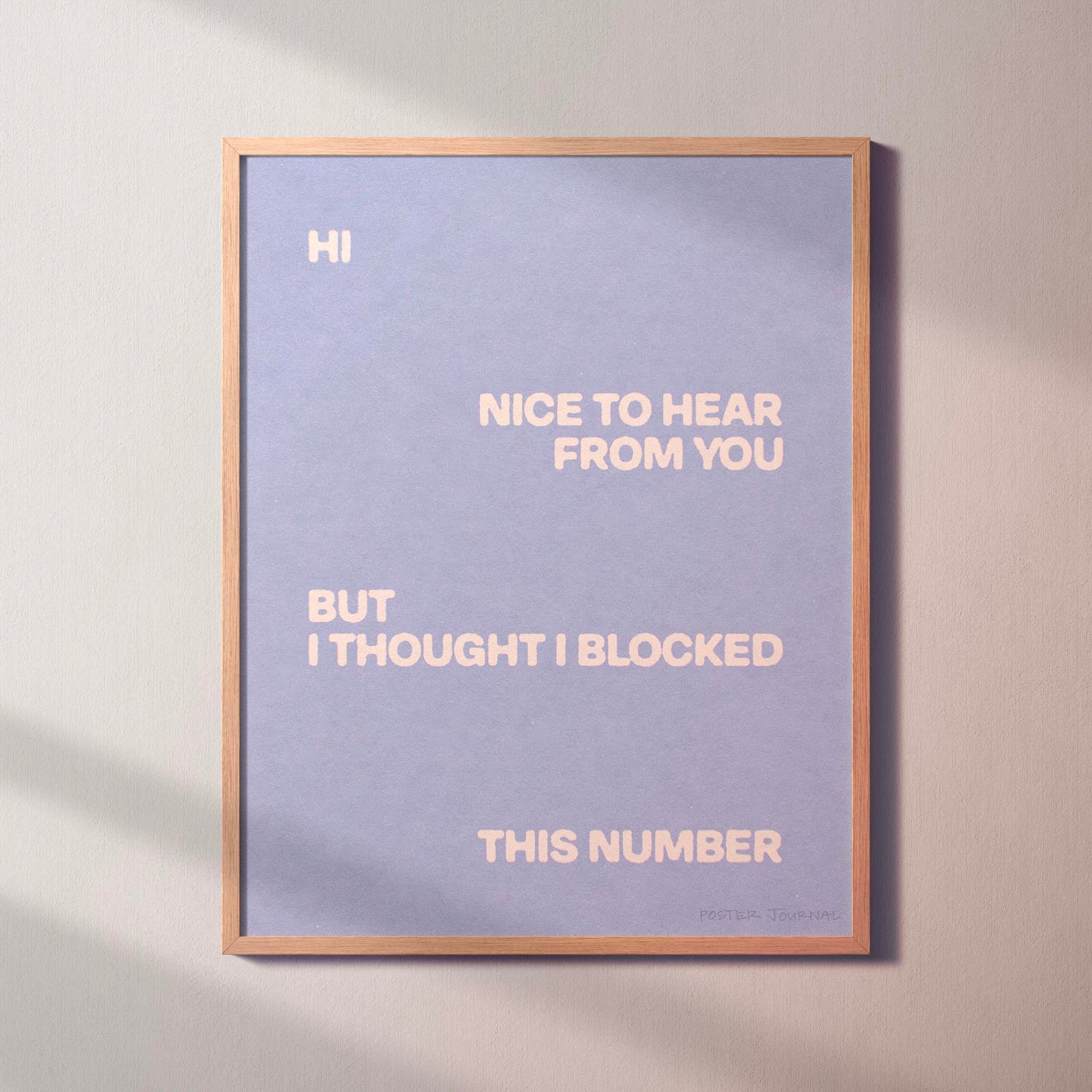 BLOCKED PRINT
