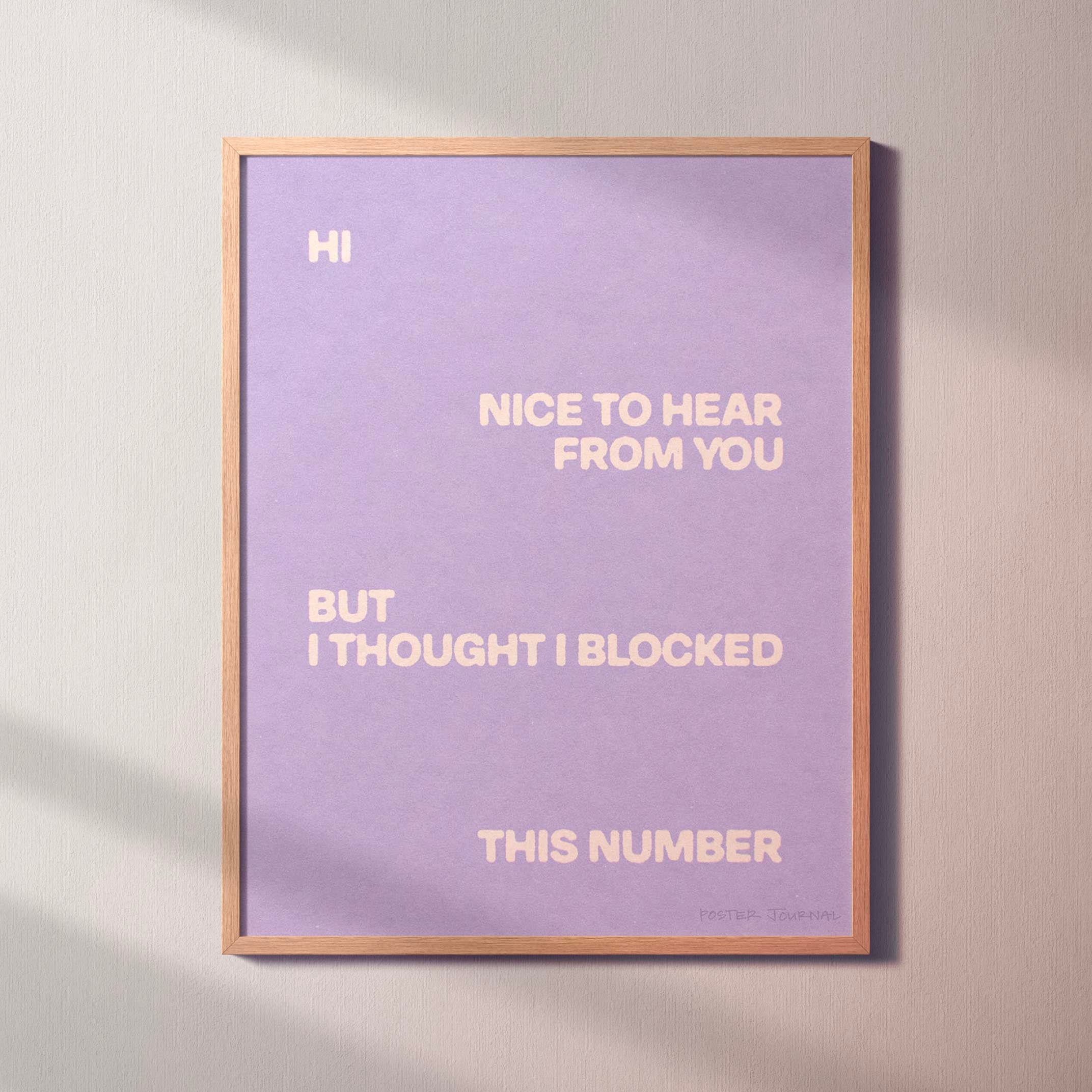 BLOCKED PRINT