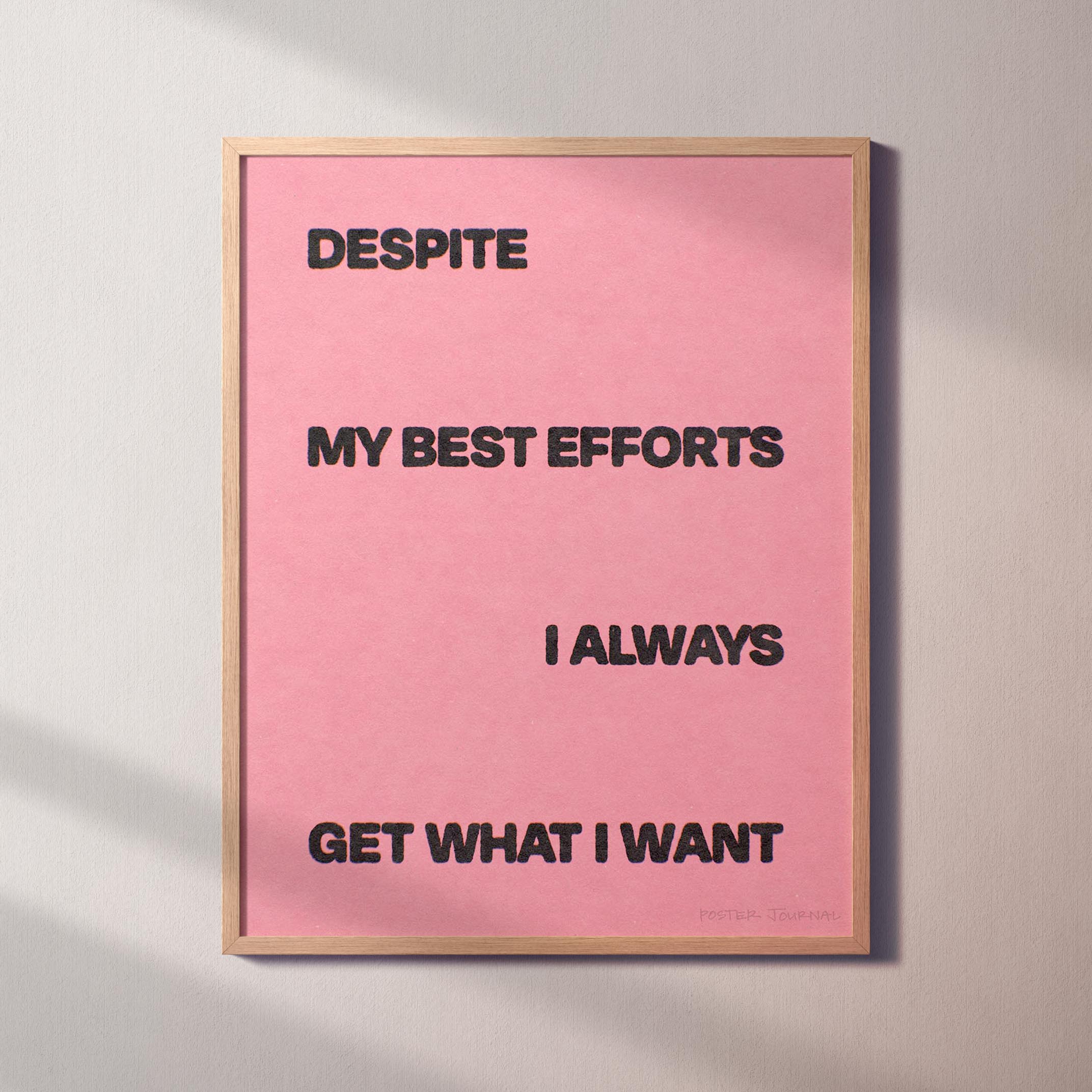 DESPITE PRINT