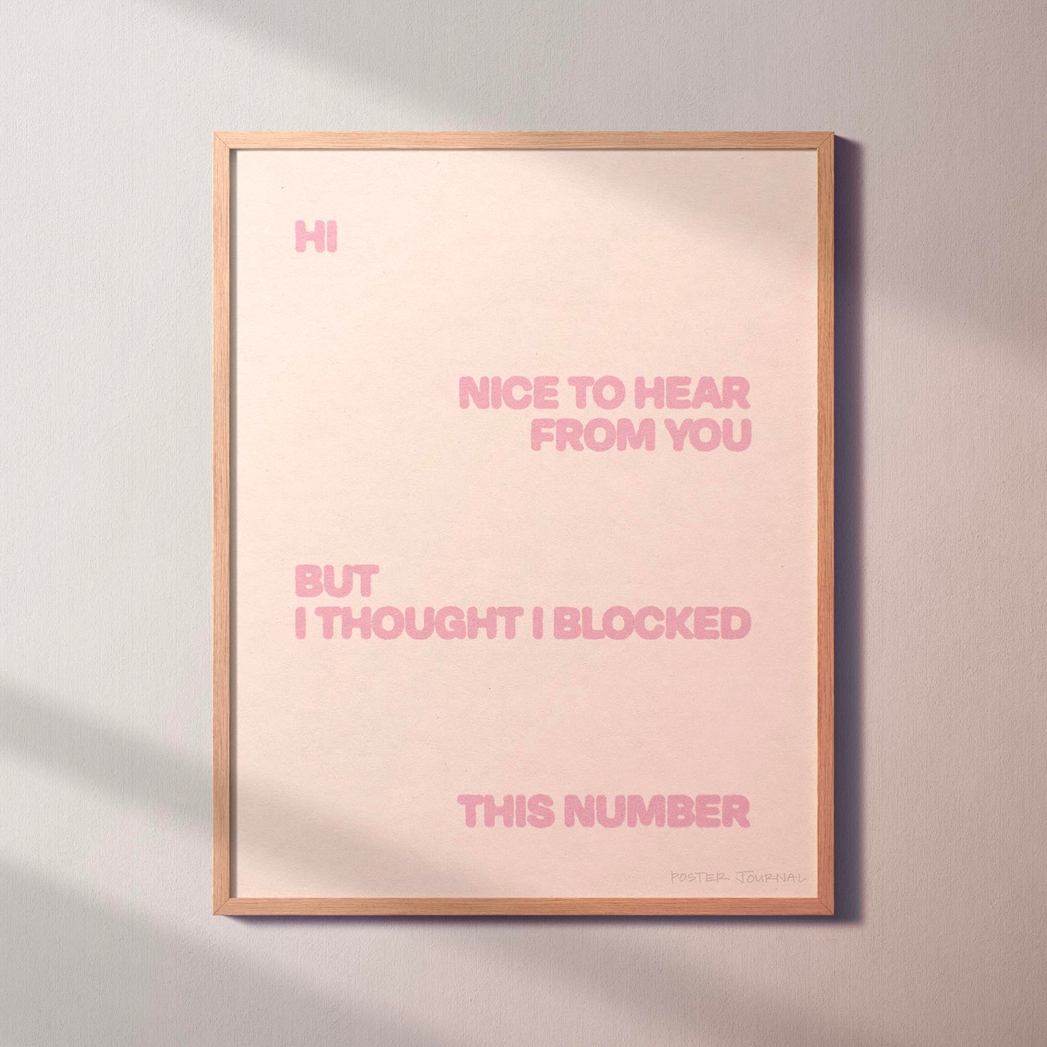 BLOCKED PRINT