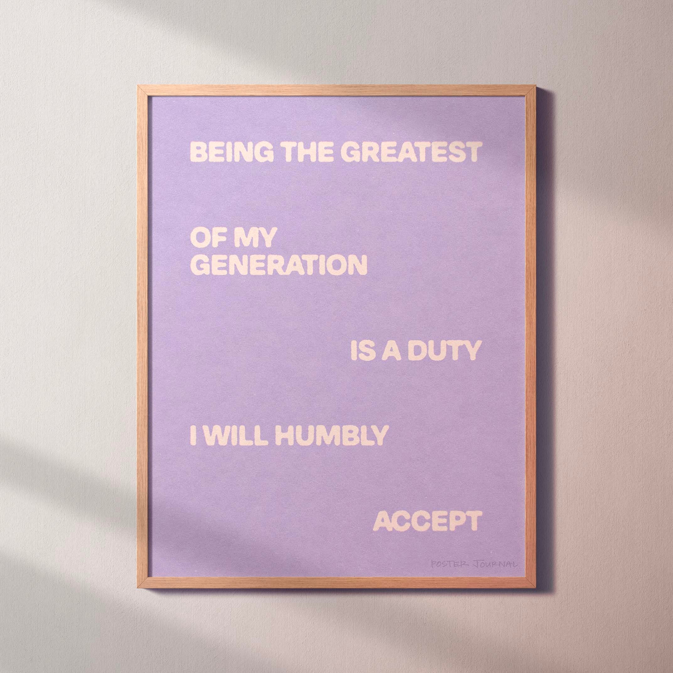 GENERATION PRINT