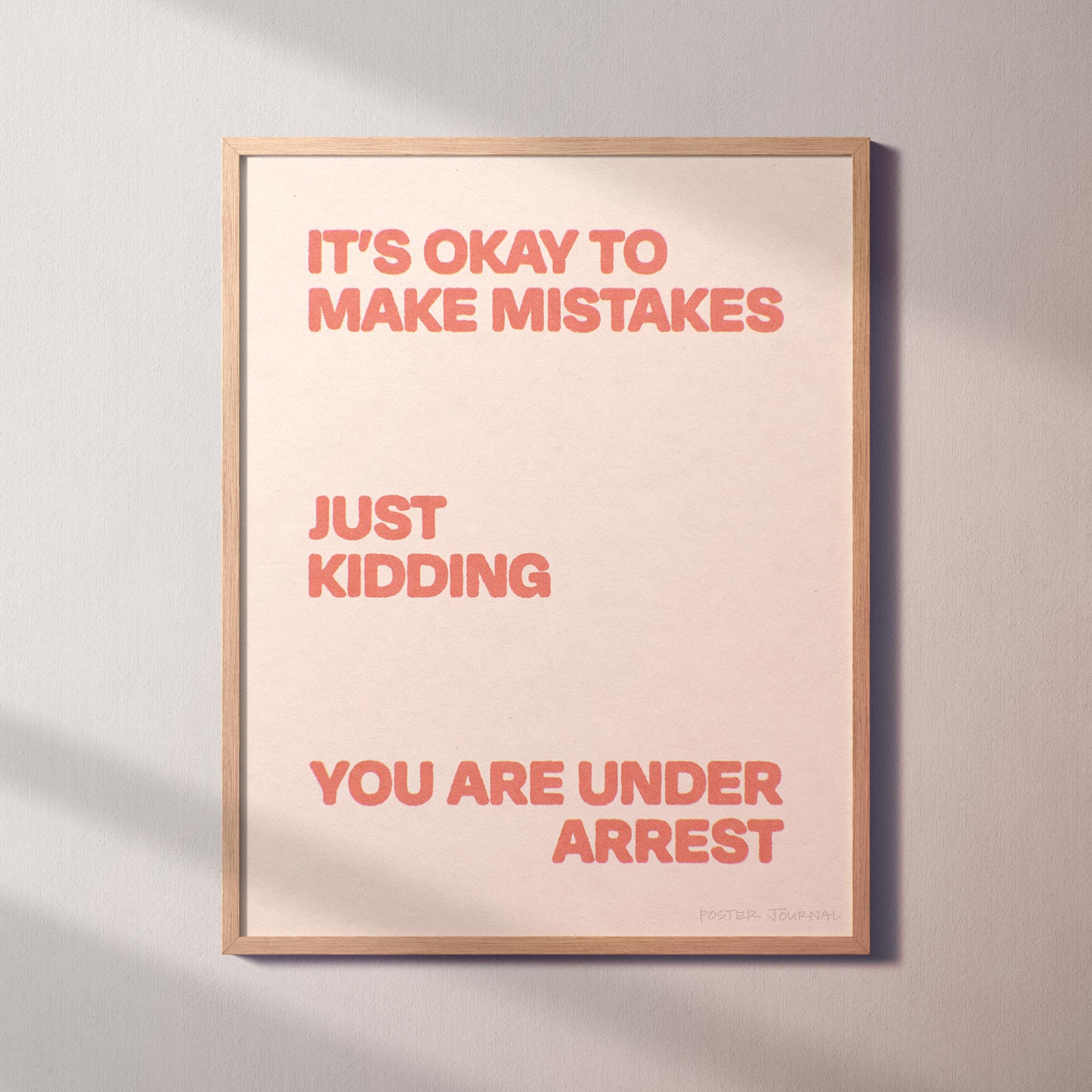 ARREST PRINT