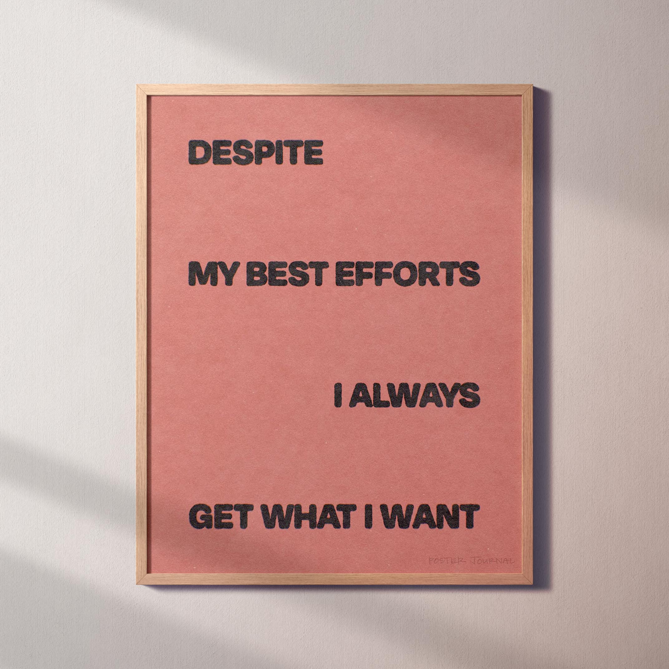 DESPITE PRINT