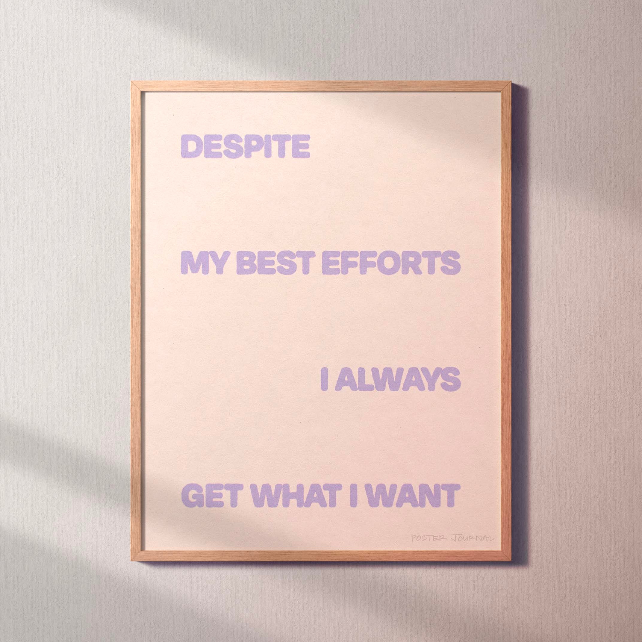 DESPITE PRINT