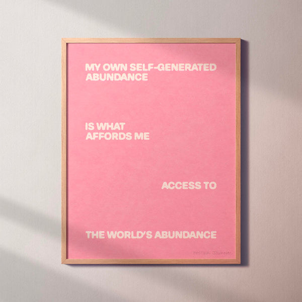 ABUNDANCE PRINT