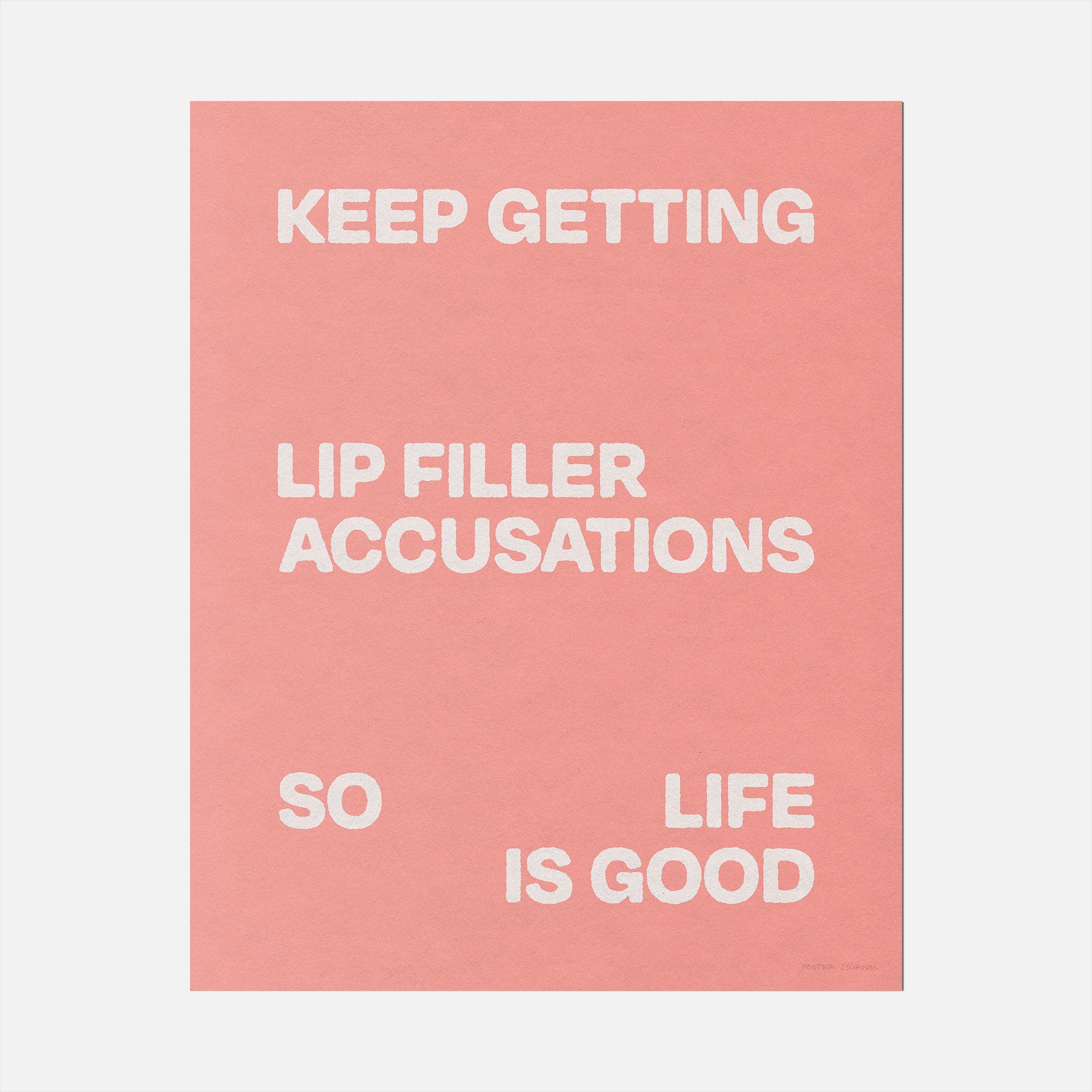 ACCUSATIONS PRINT