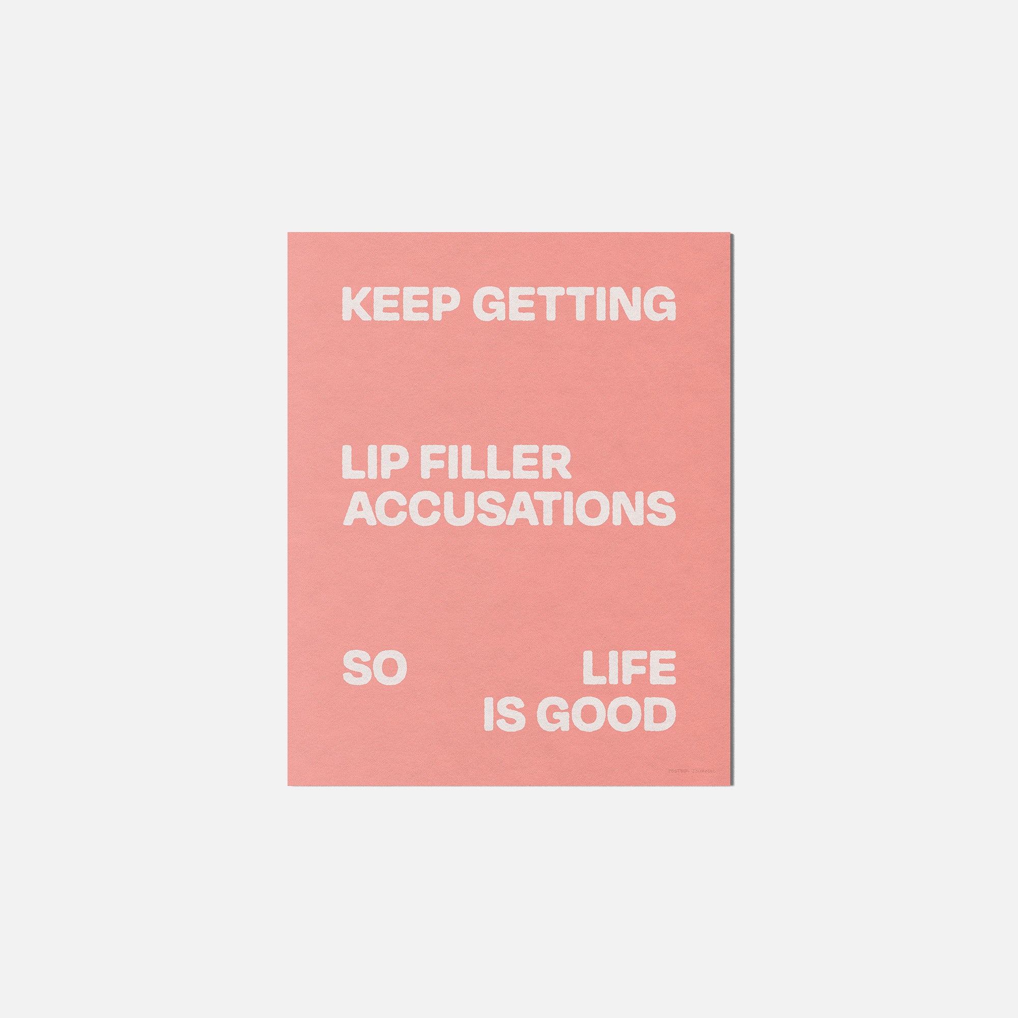ACCUSATIONS PRINT