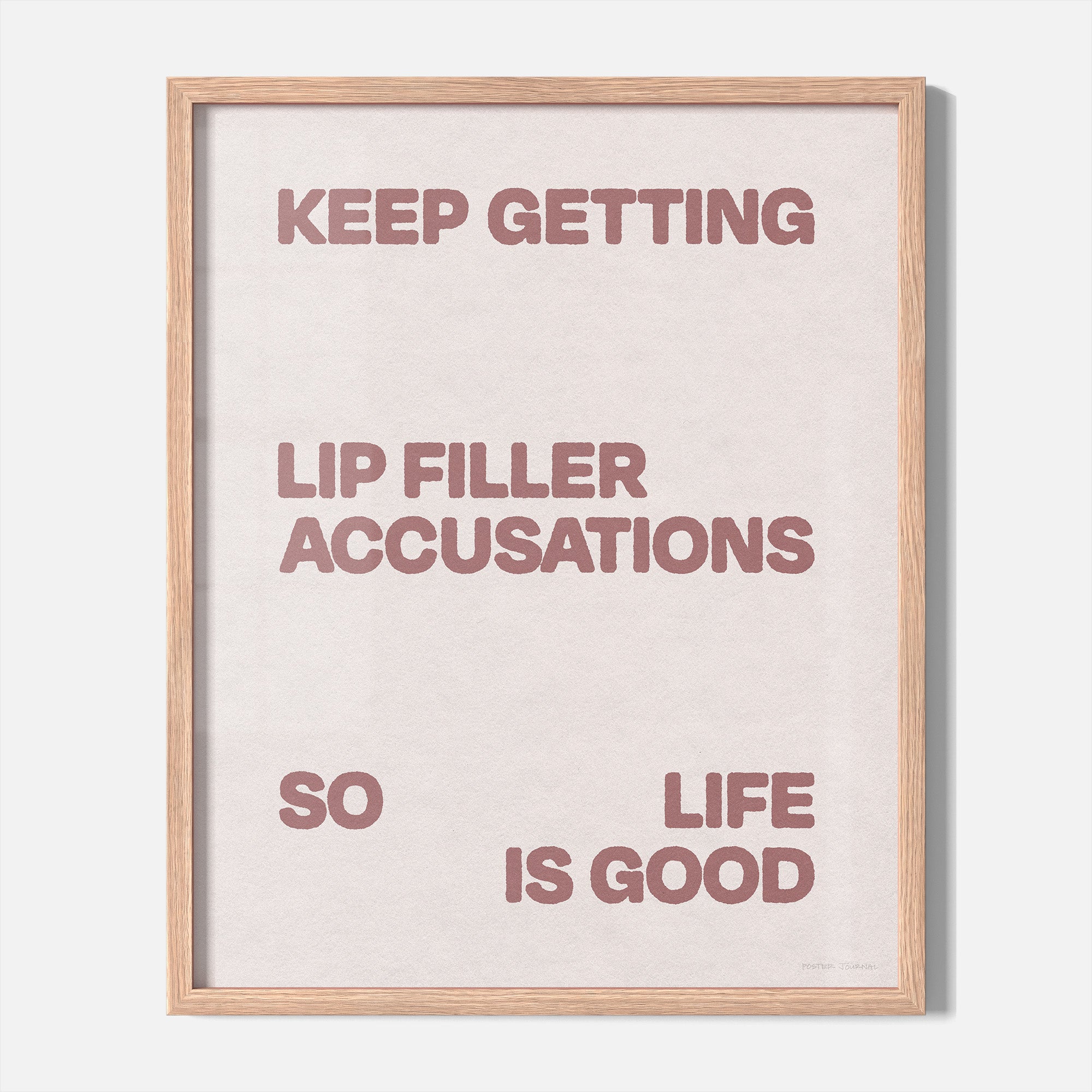 ACCUSATIONS PRINT