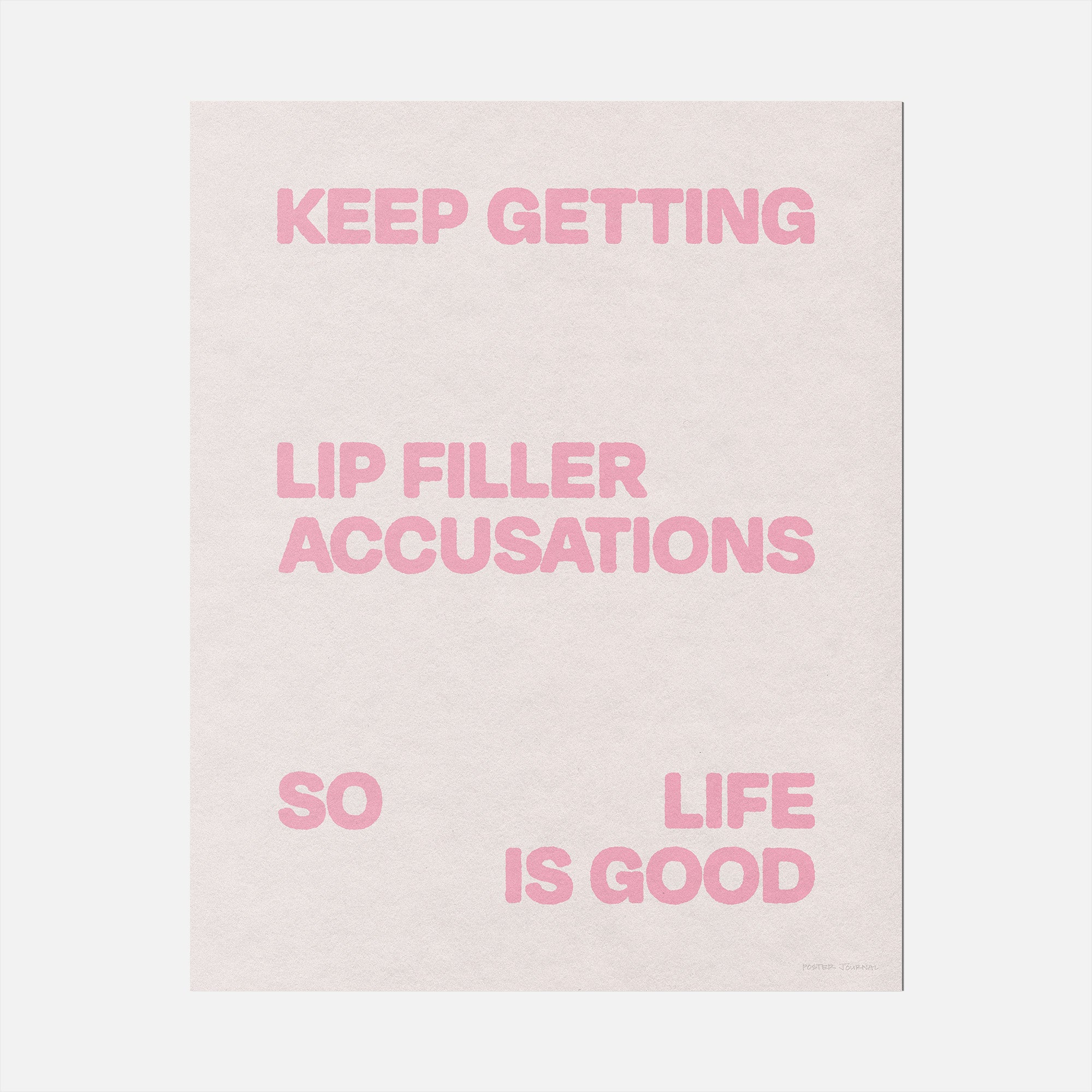ACCUSATIONS PRINT