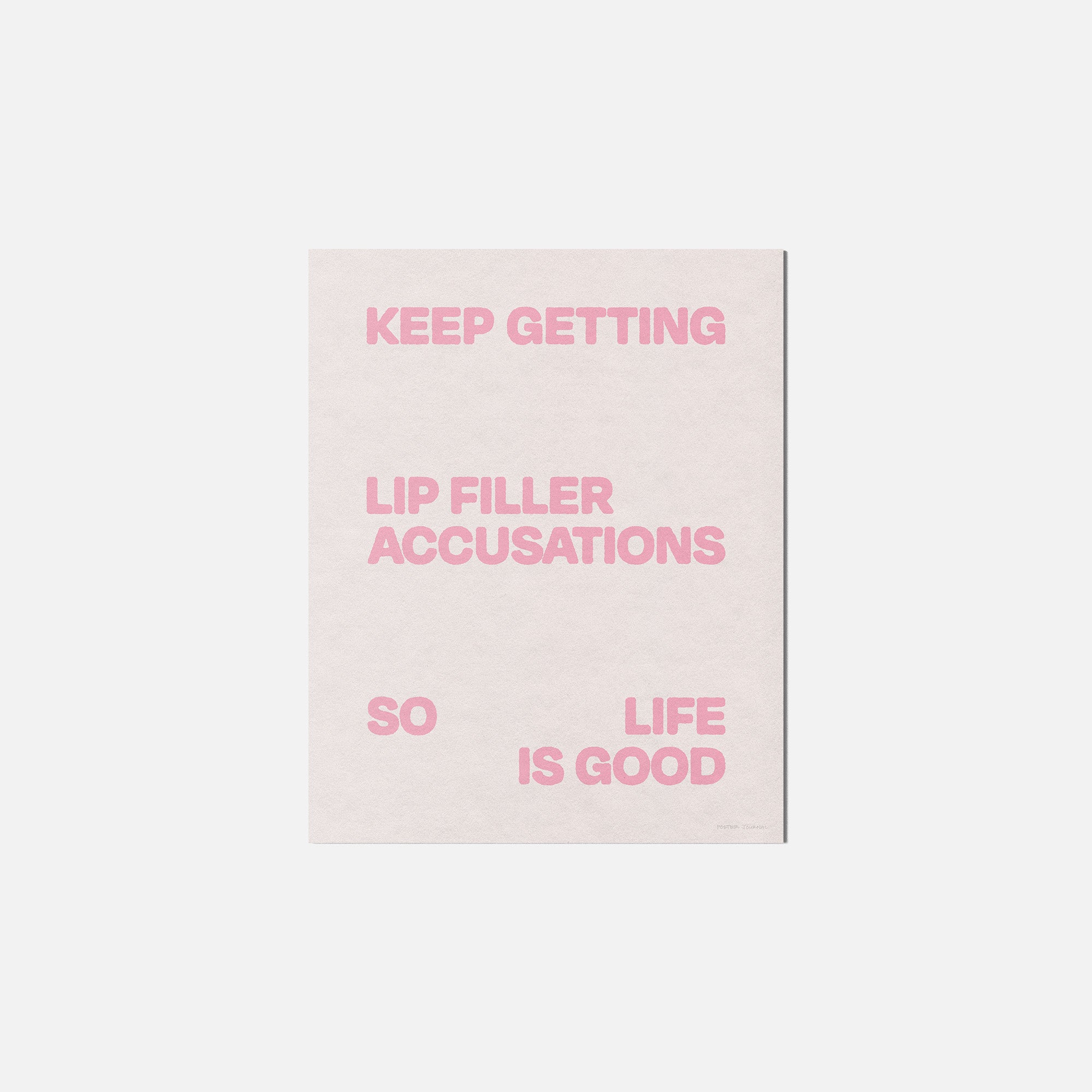 ACCUSATIONS PRINT
