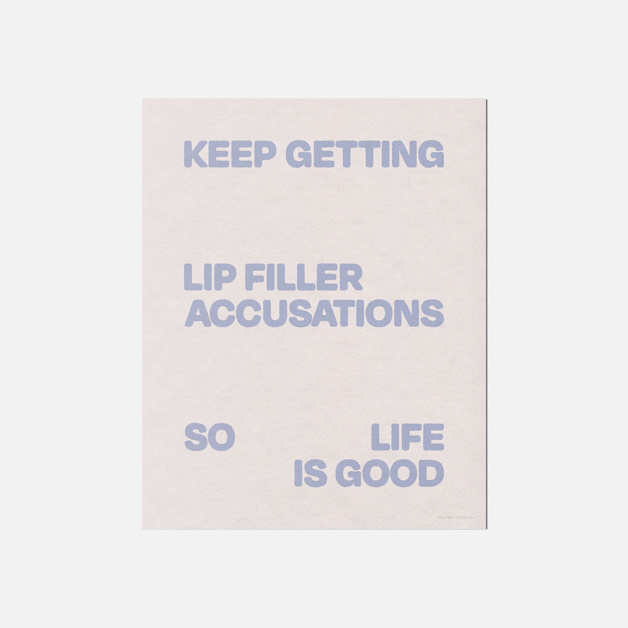 ACCUSATIONS PRINT