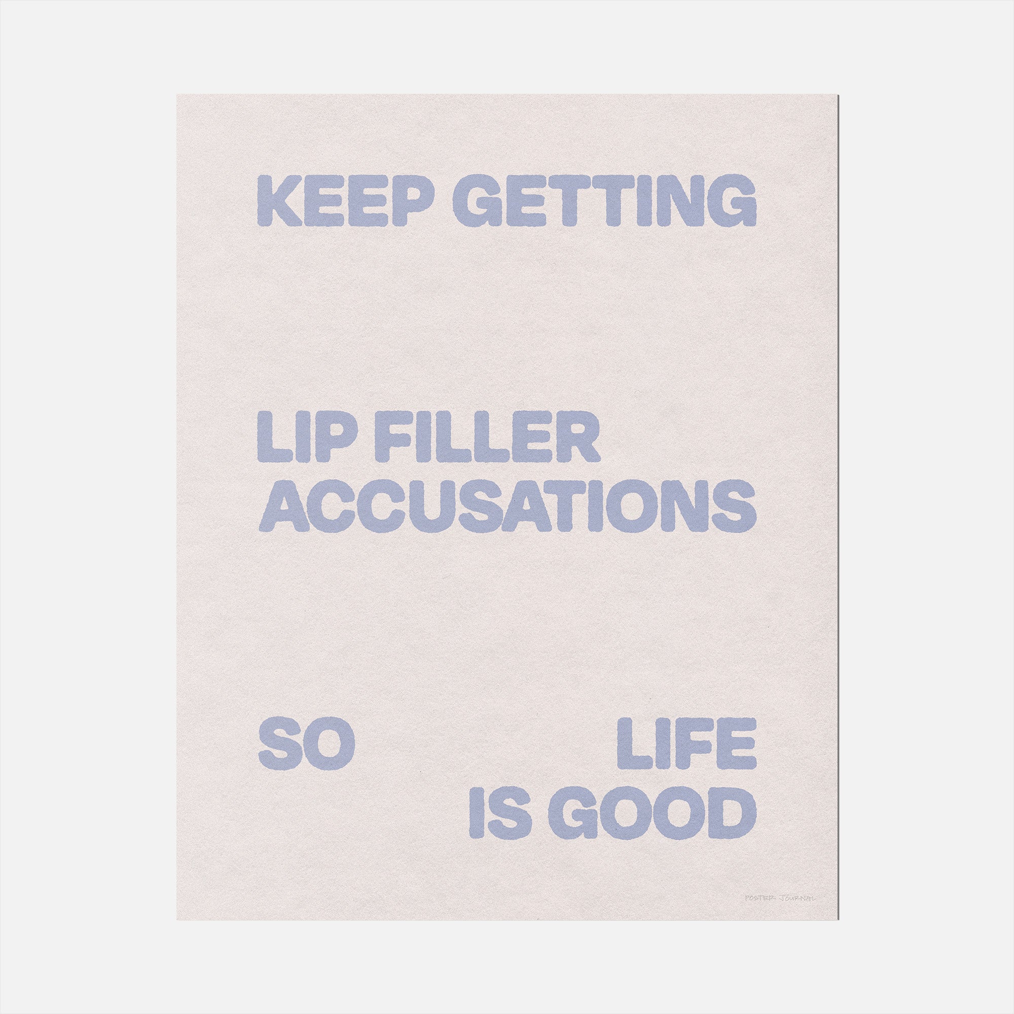 ACCUSATIONS PRINT
