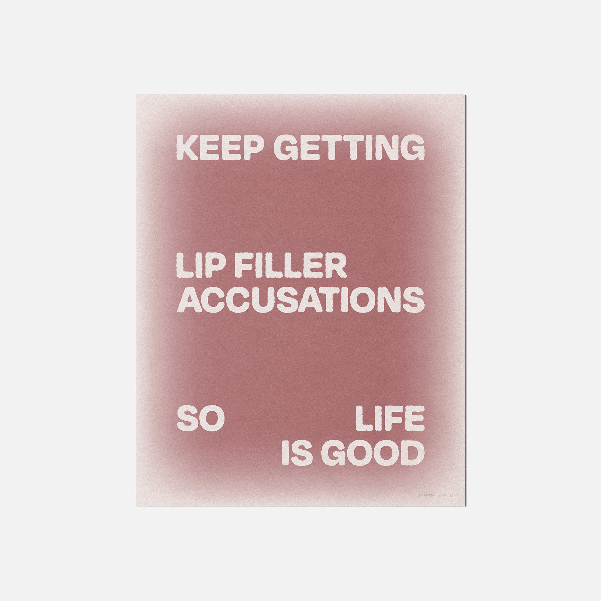 ACCUSATIONS PRINT