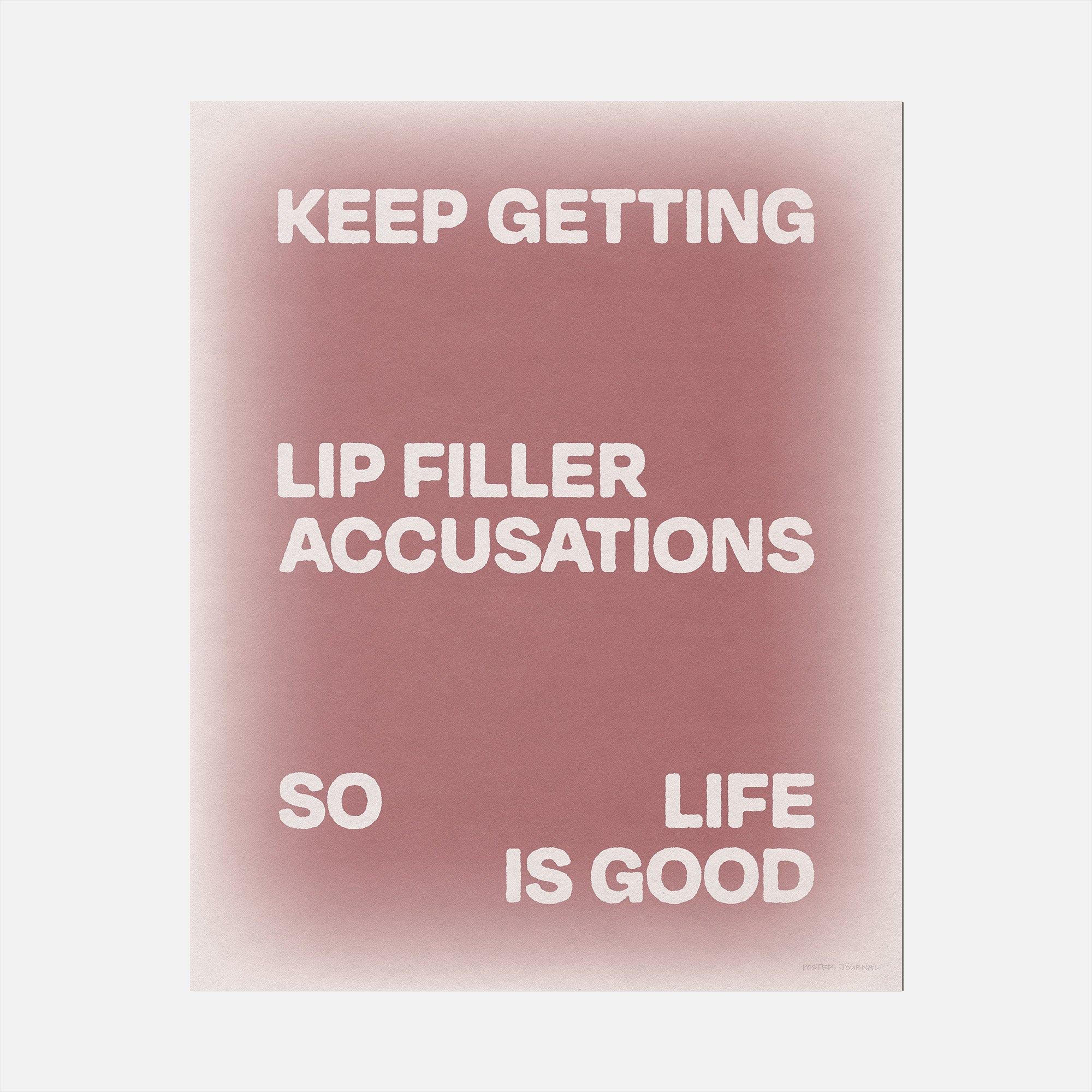 ACCUSATIONS PRINT