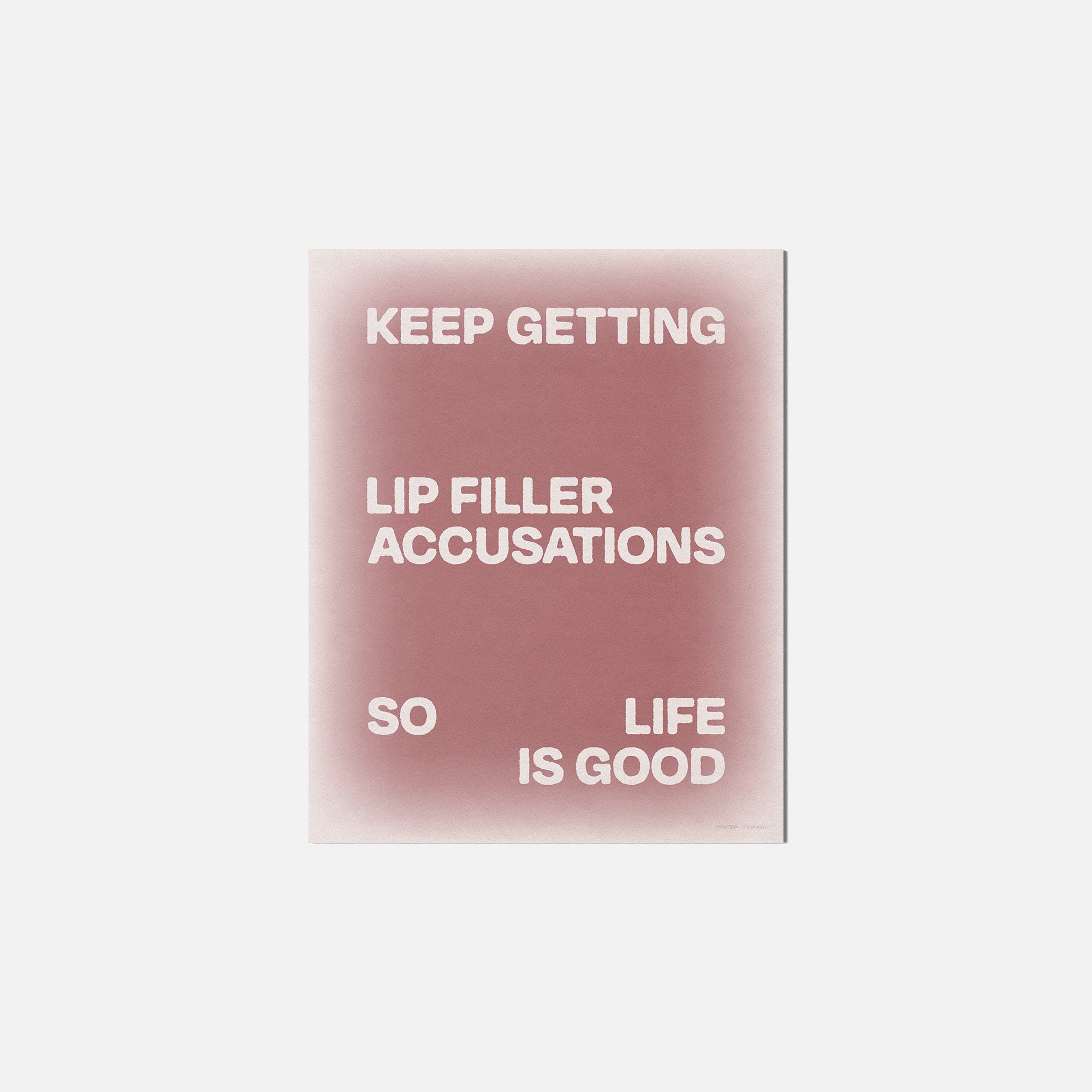 ACCUSATIONS PRINT