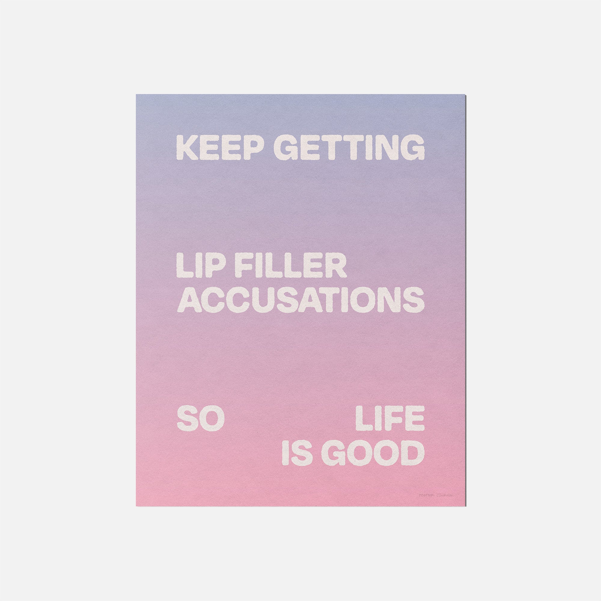 ACCUSATIONS PRINT