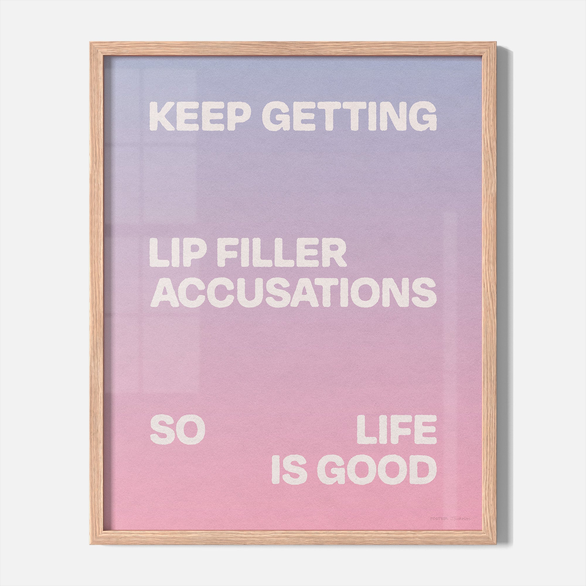 ACCUSATIONS PRINT