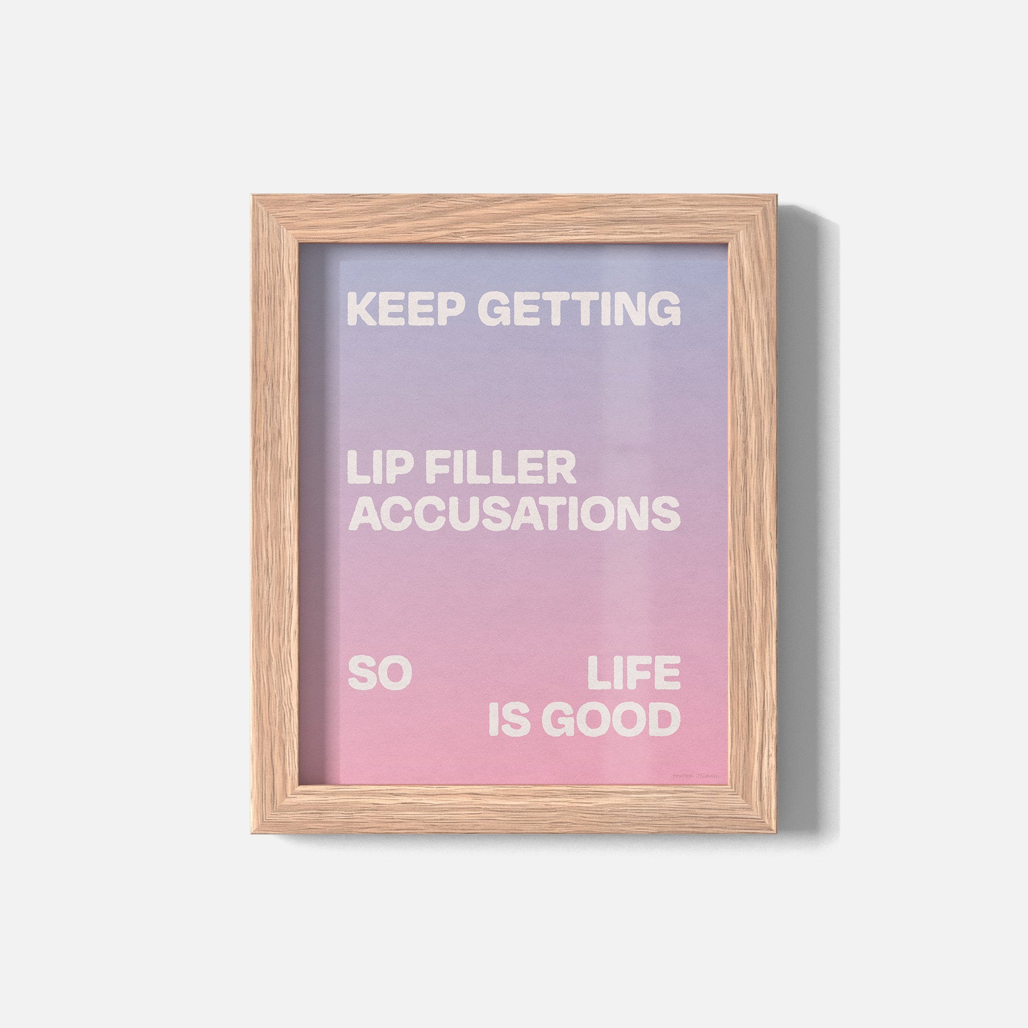 ACCUSATIONS PRINT