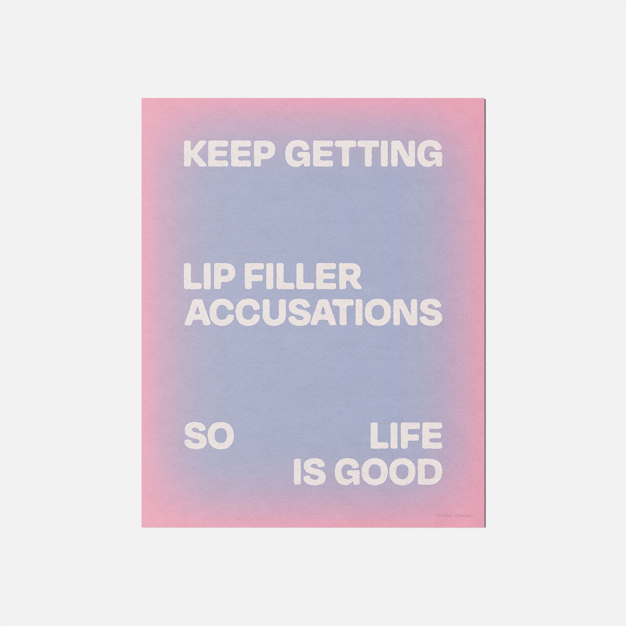 ACCUSATIONS PRINT