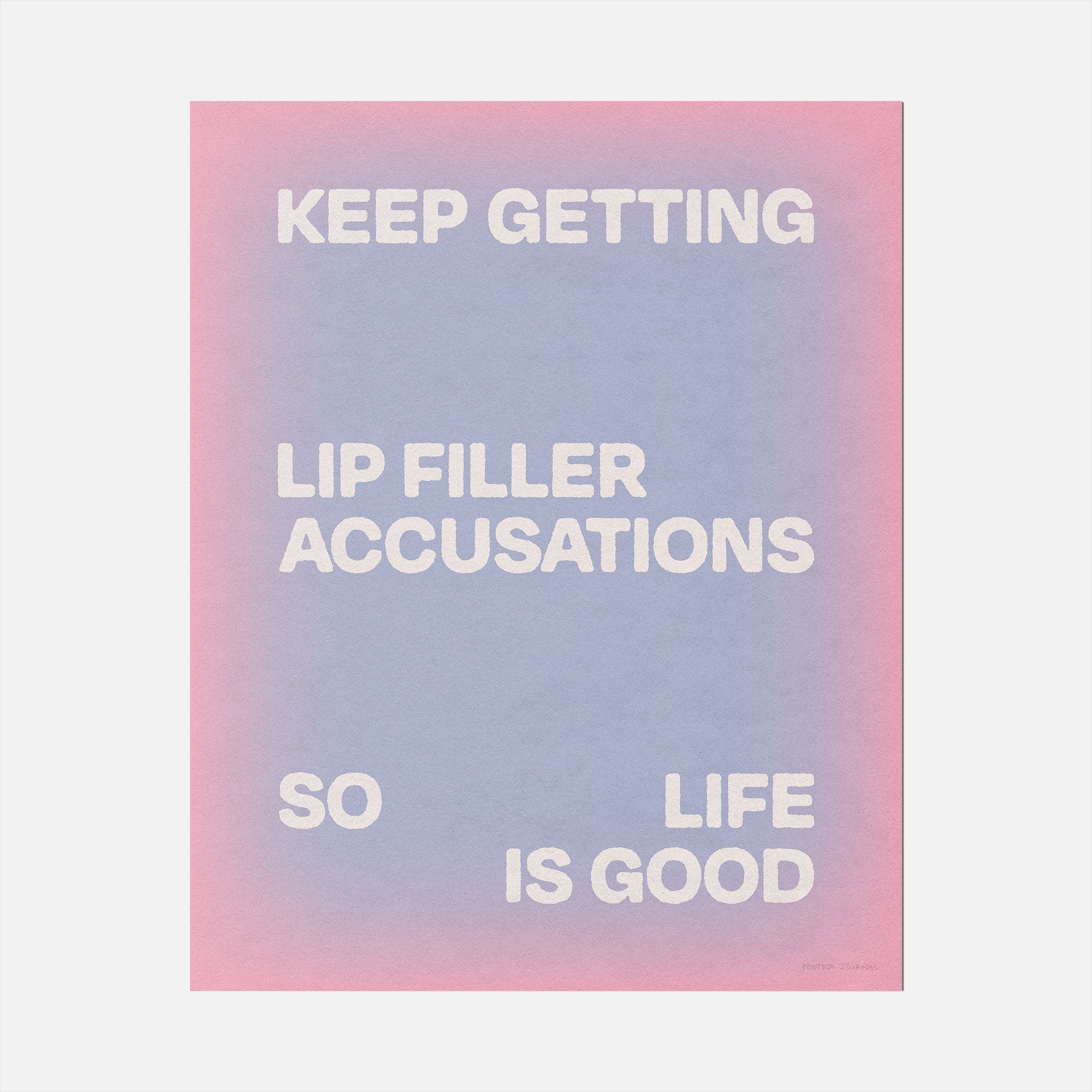 ACCUSATIONS PRINT