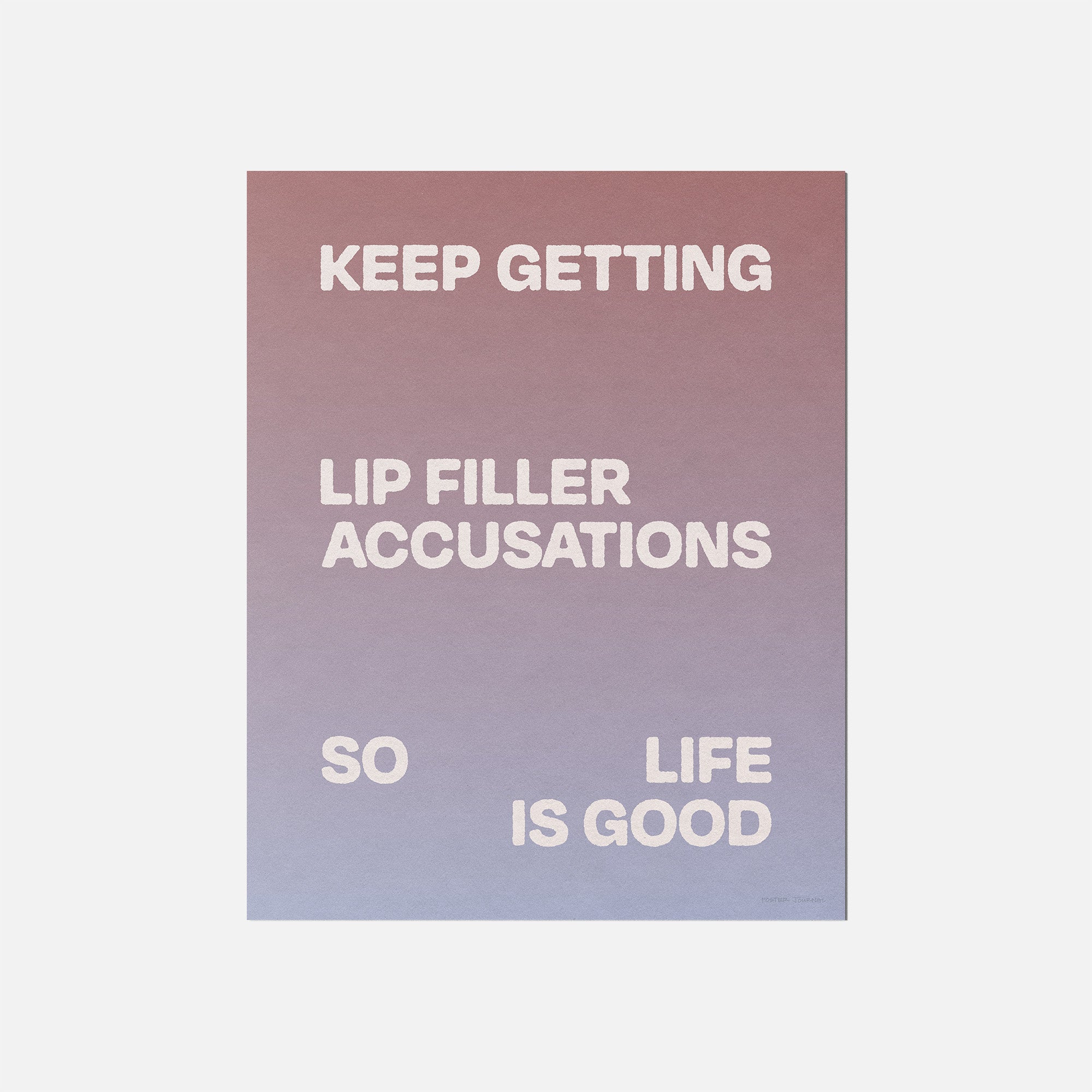ACCUSATIONS PRINT