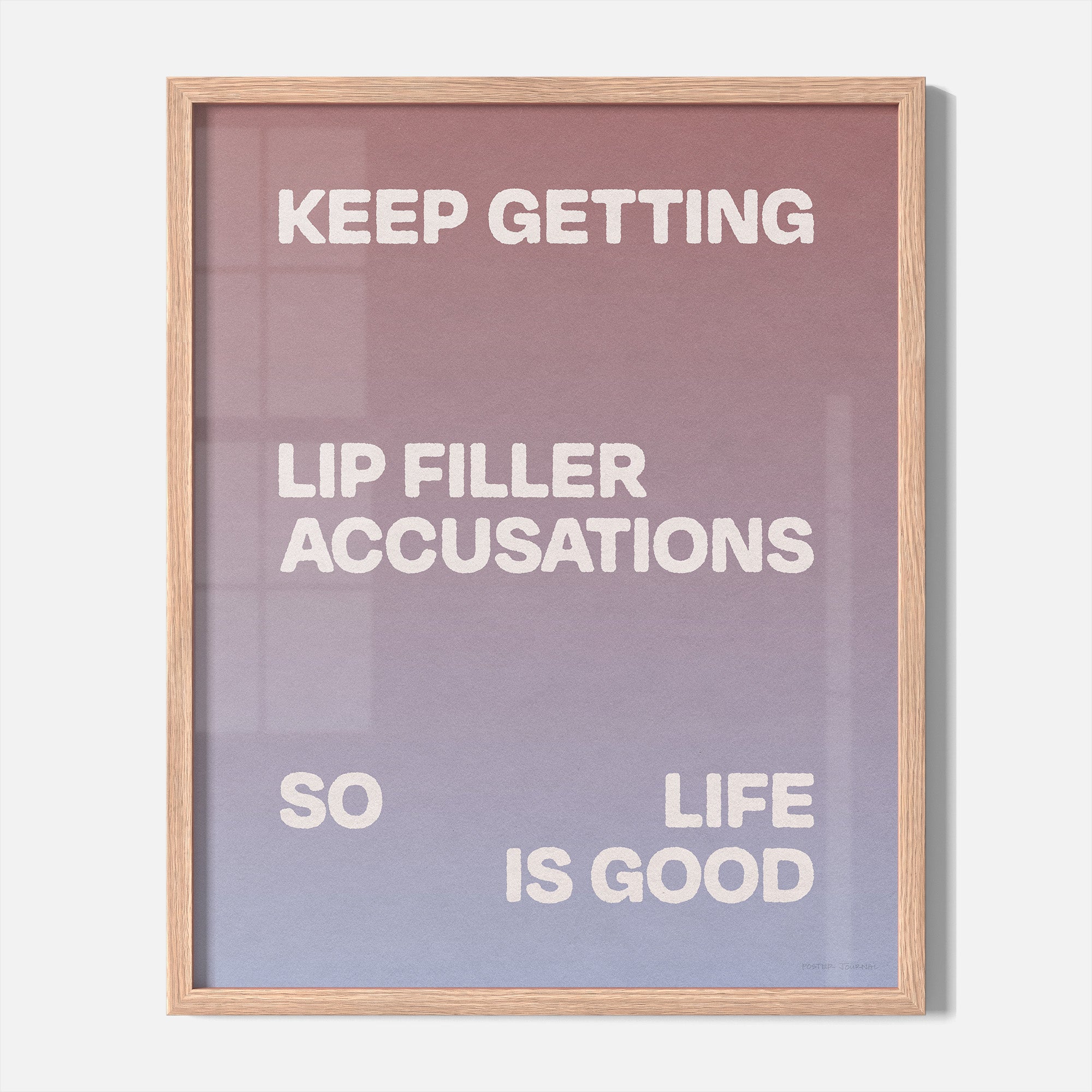ACCUSATIONS PRINT